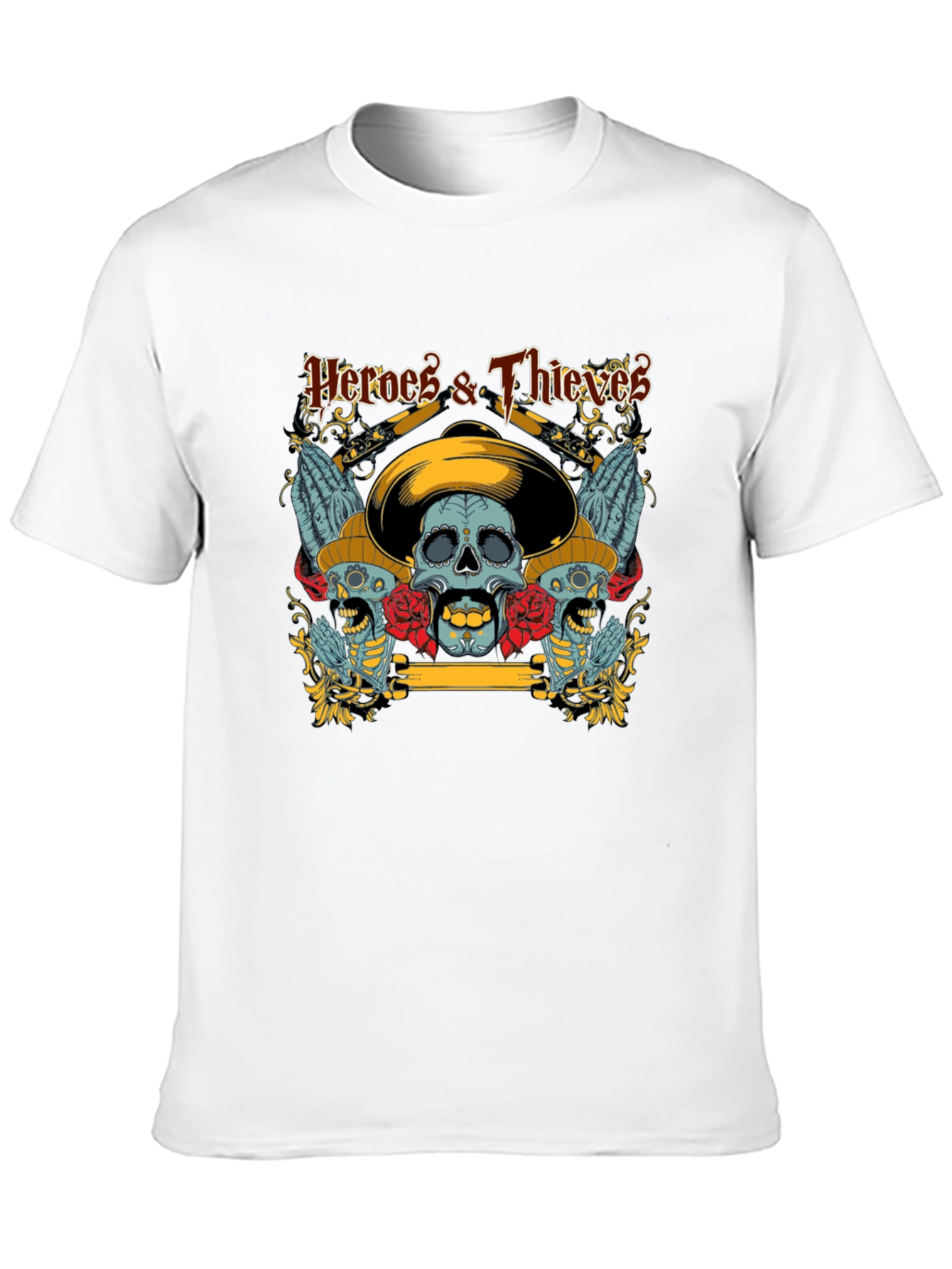 Heroes & Thieves Skull T-Shirt