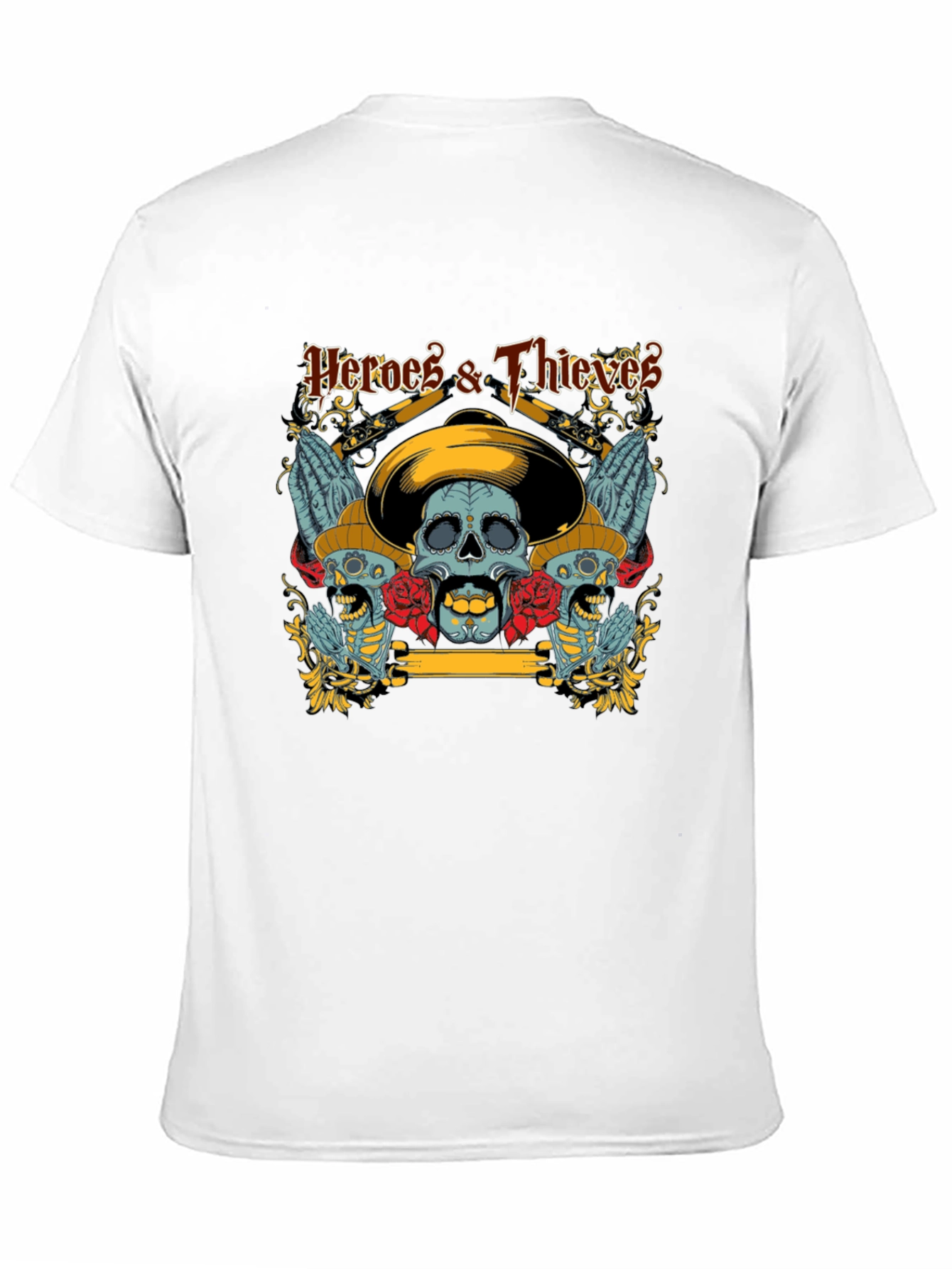 Heroes & Thieves Skull T-Shirt