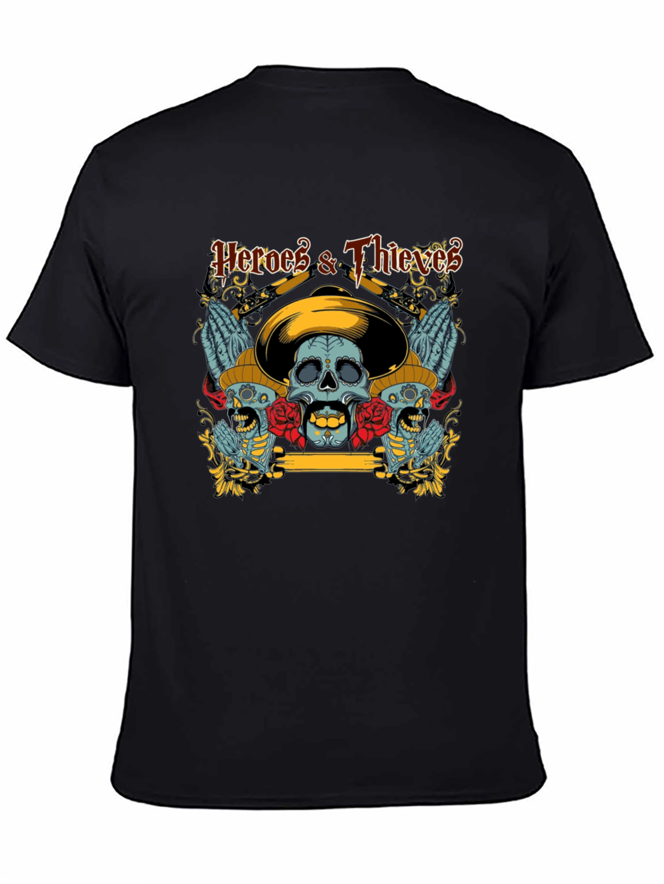 Heroes & Thieves Skull T-Shirt