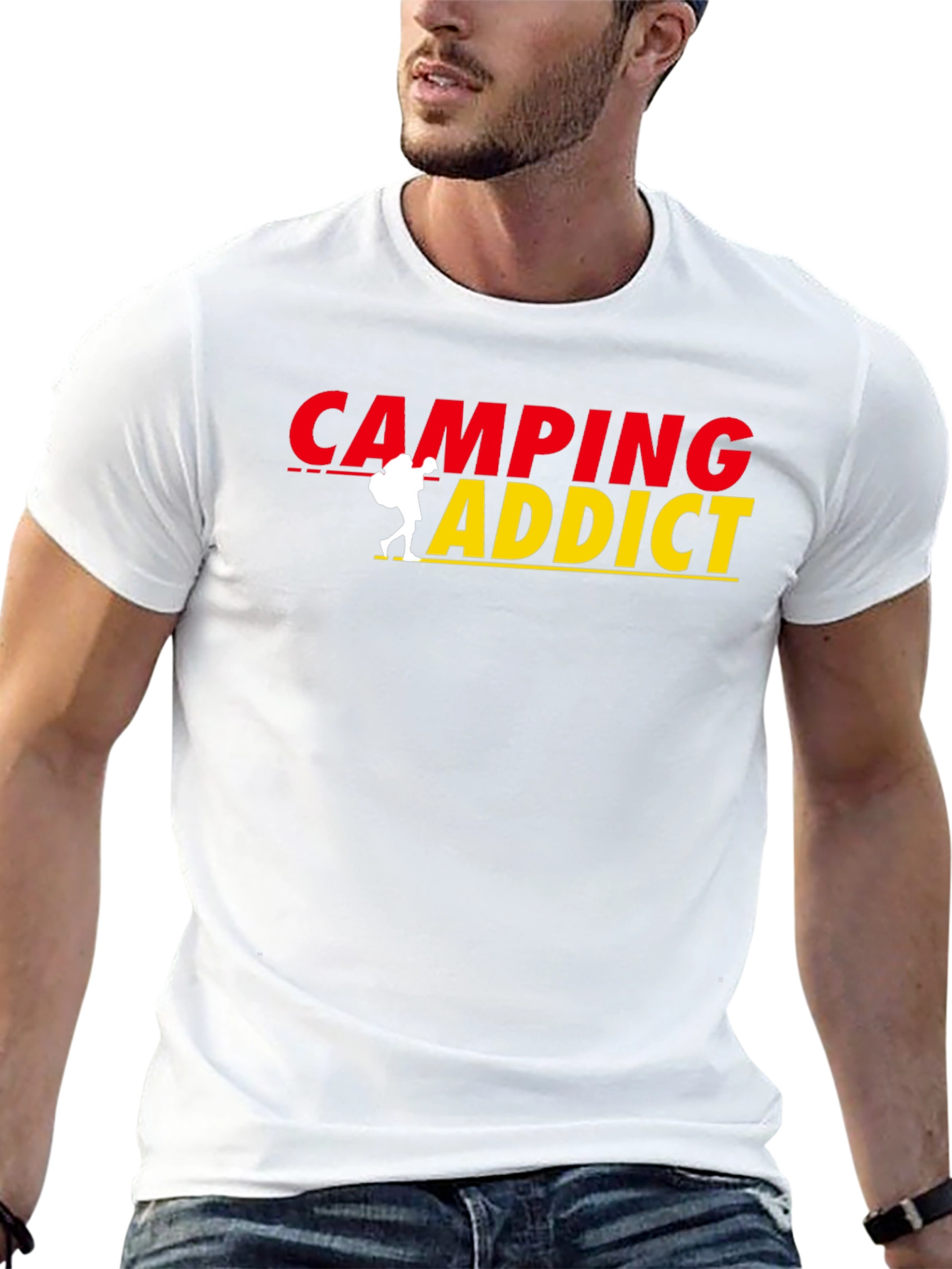 Camping Addict Graphic T-Shirt