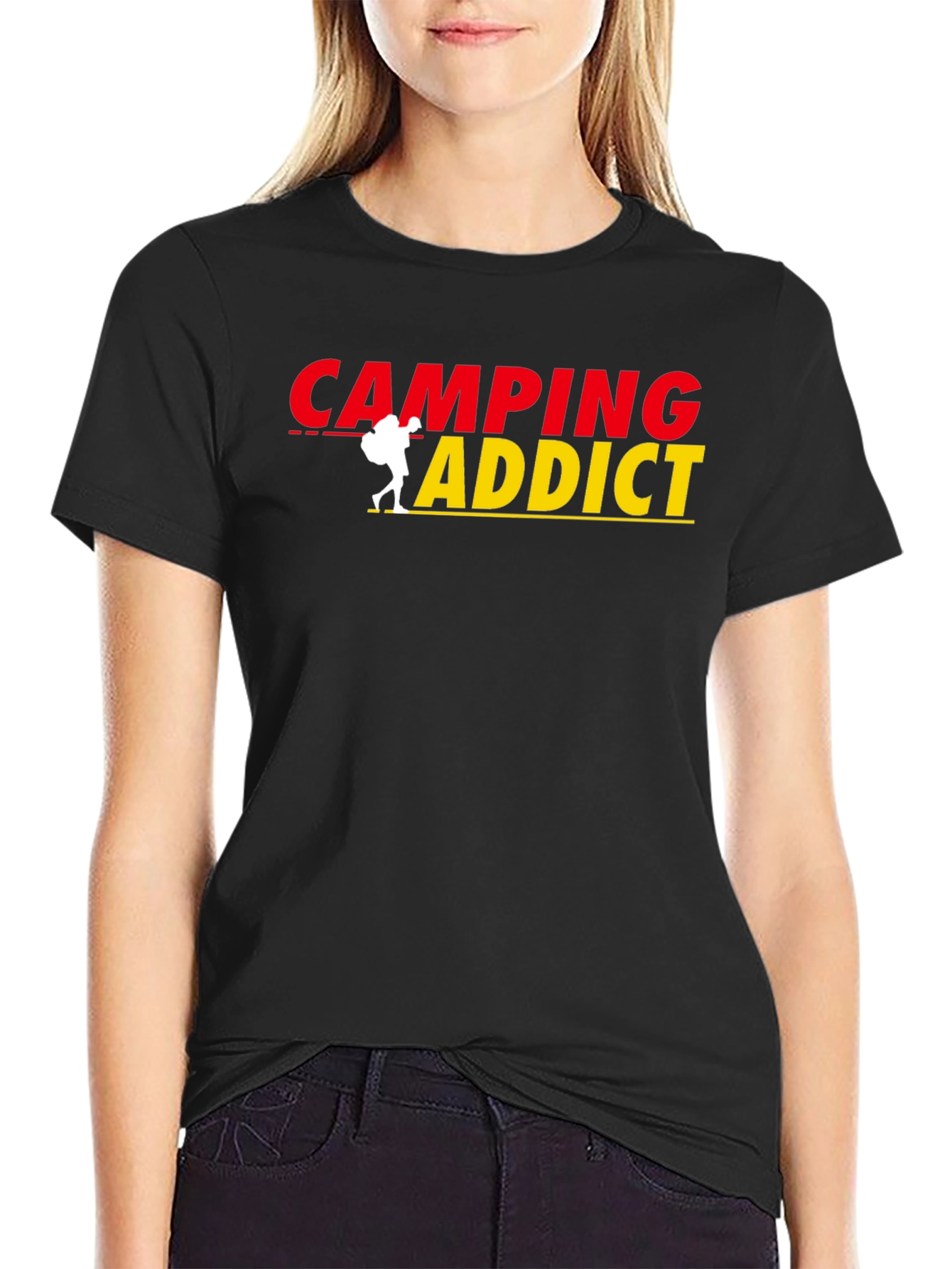 Camping Addict Graphic T-Shirt