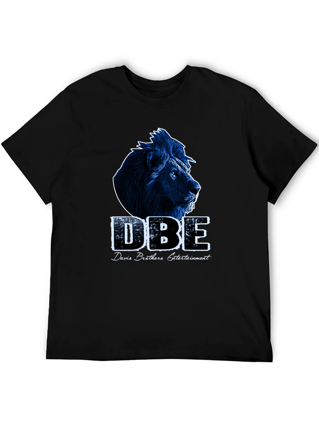 DBE Lion Graphic Black T-Shirt