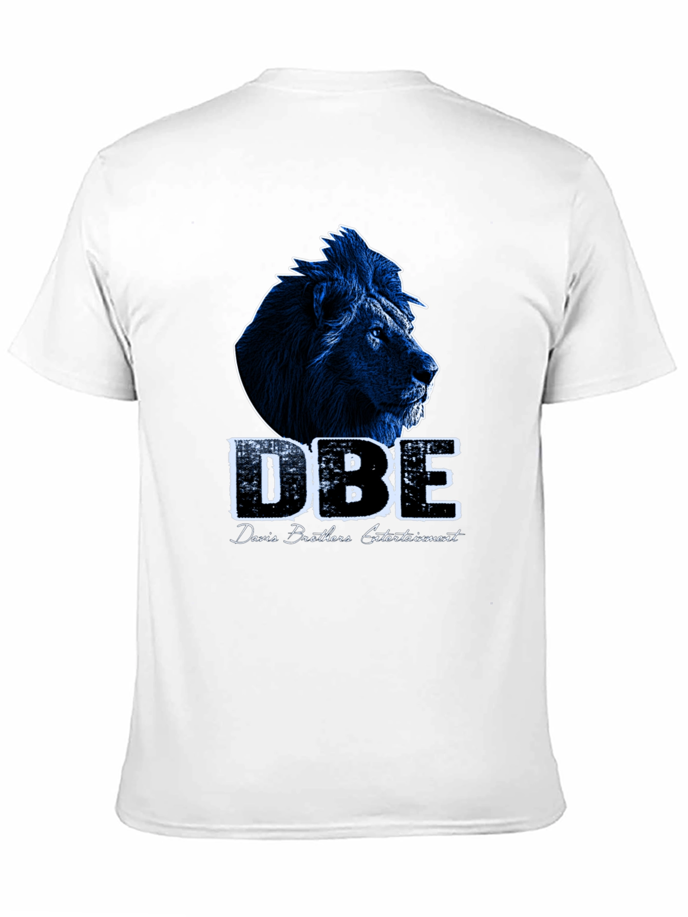 DBE Lion Graphic Black T-Shirt