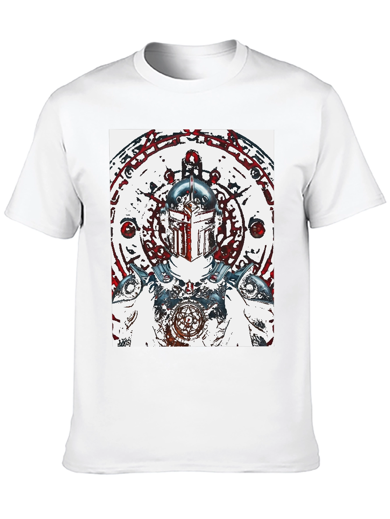 Warrior Graphic Black T-Shirt