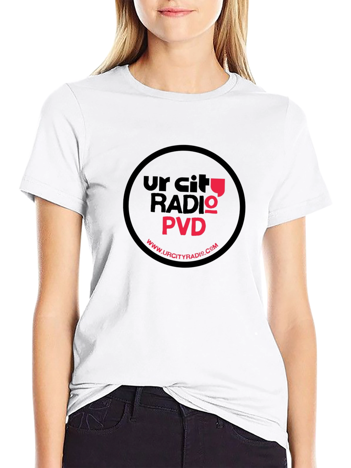 Ur City Radio PVD Black T-Shirt