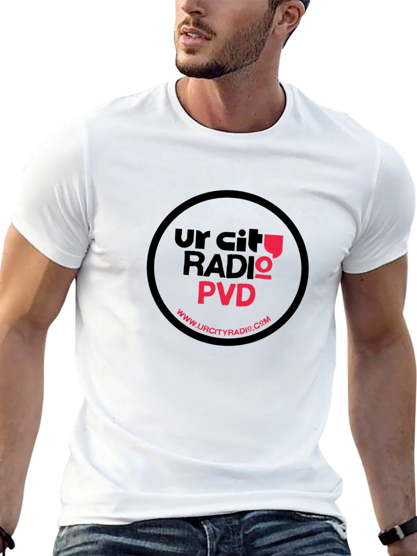 Ur City Radio PVD Black T-Shirt