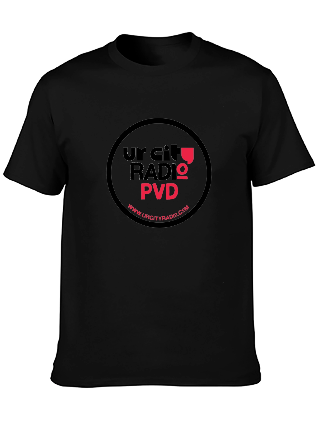 Ur City Radio PVD Black T-Shirt