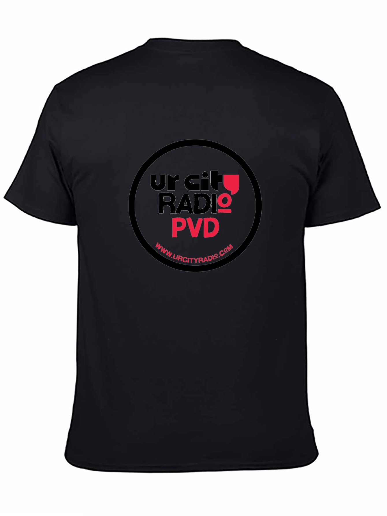 Ur City Radio PVD Black T-Shirt