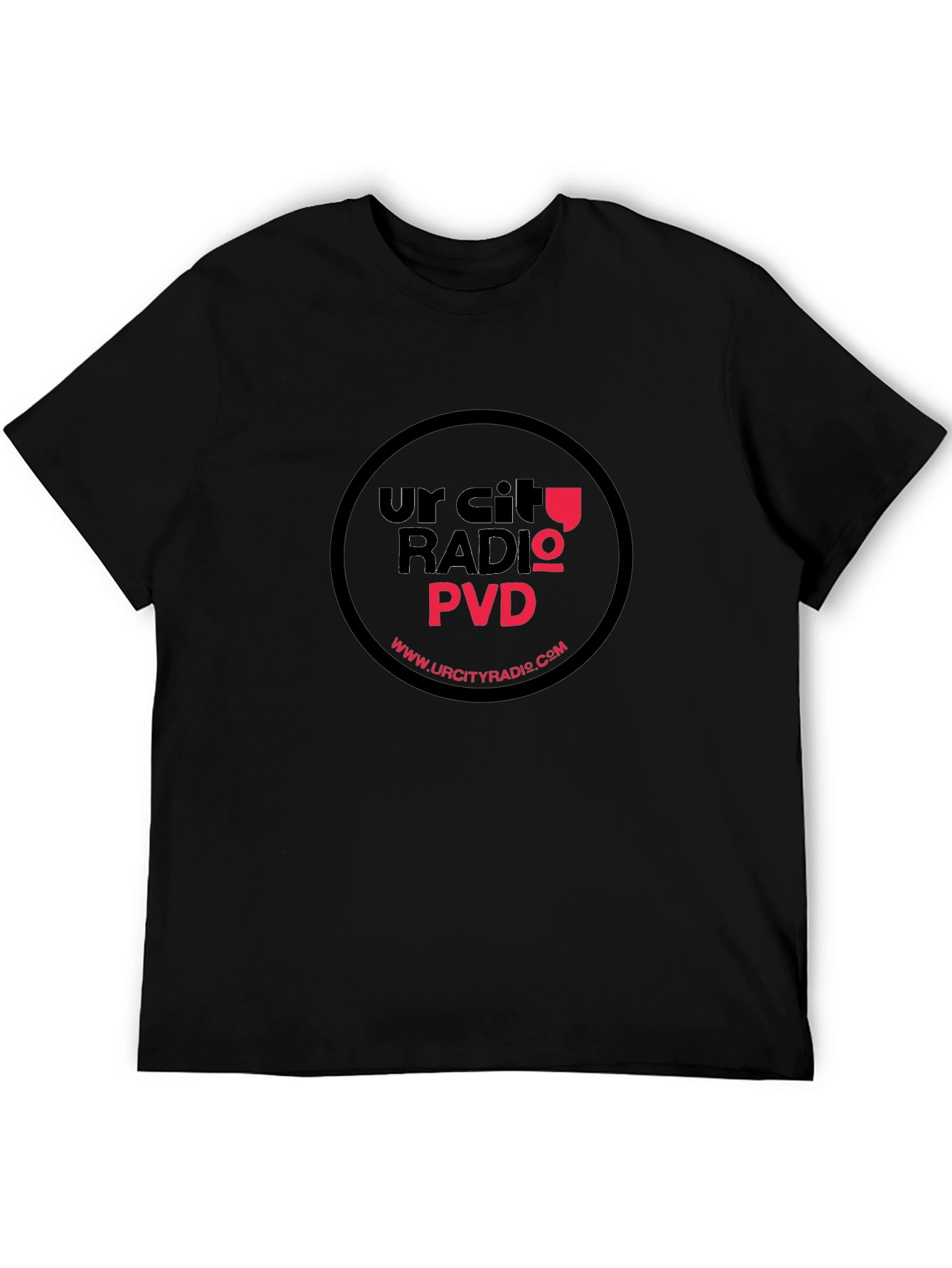 Ur City Radio PVD Black T-Shirt