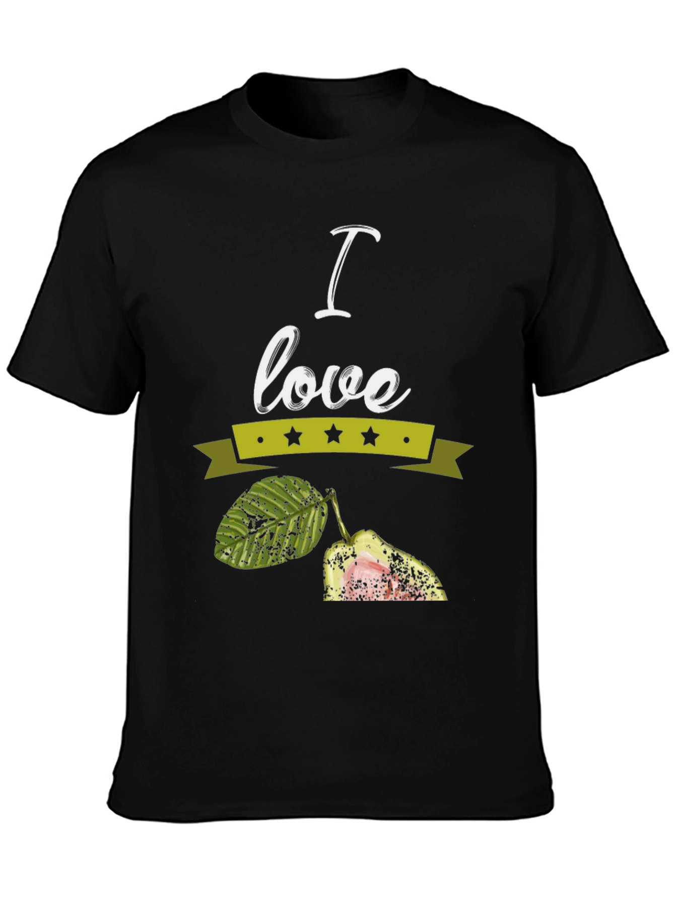 I Love Guava Black T-Shirt