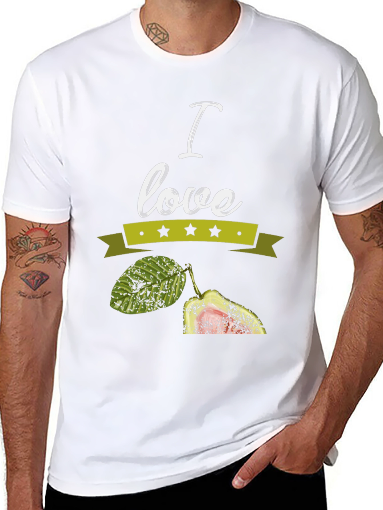 I Love Guava Black T-Shirt