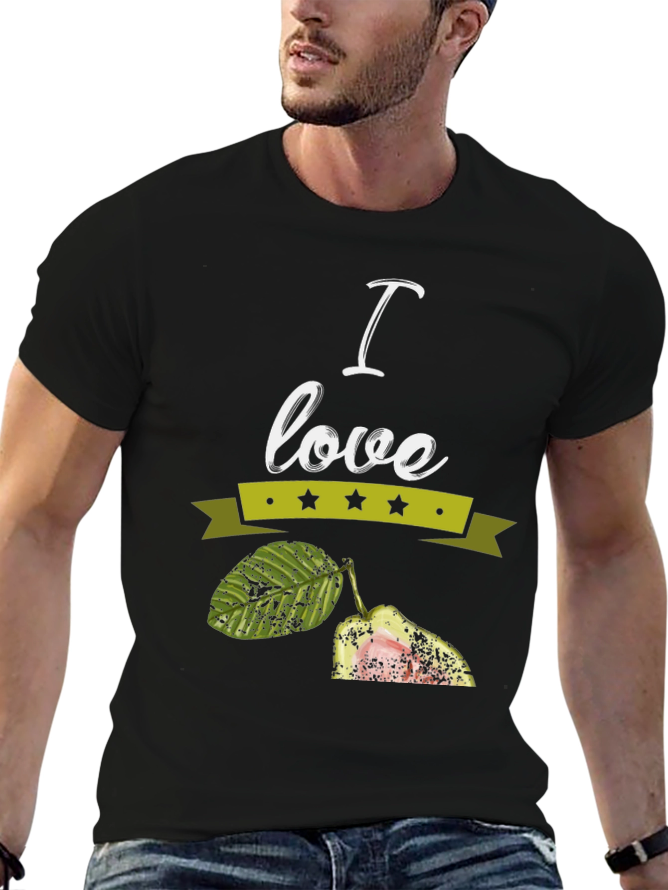I Love Guava Black T-Shirt