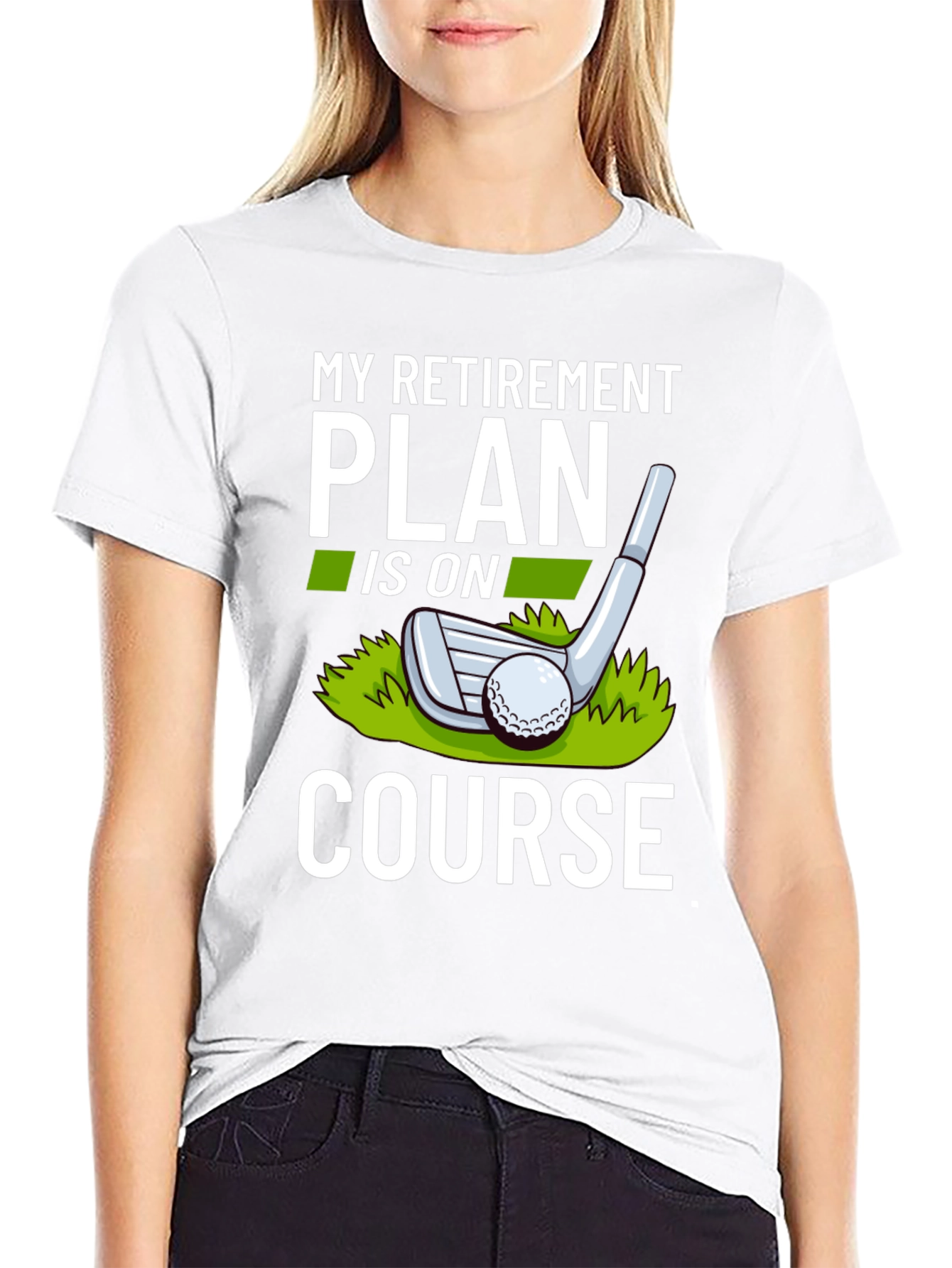 Retirement Plan Golf T-Shirt