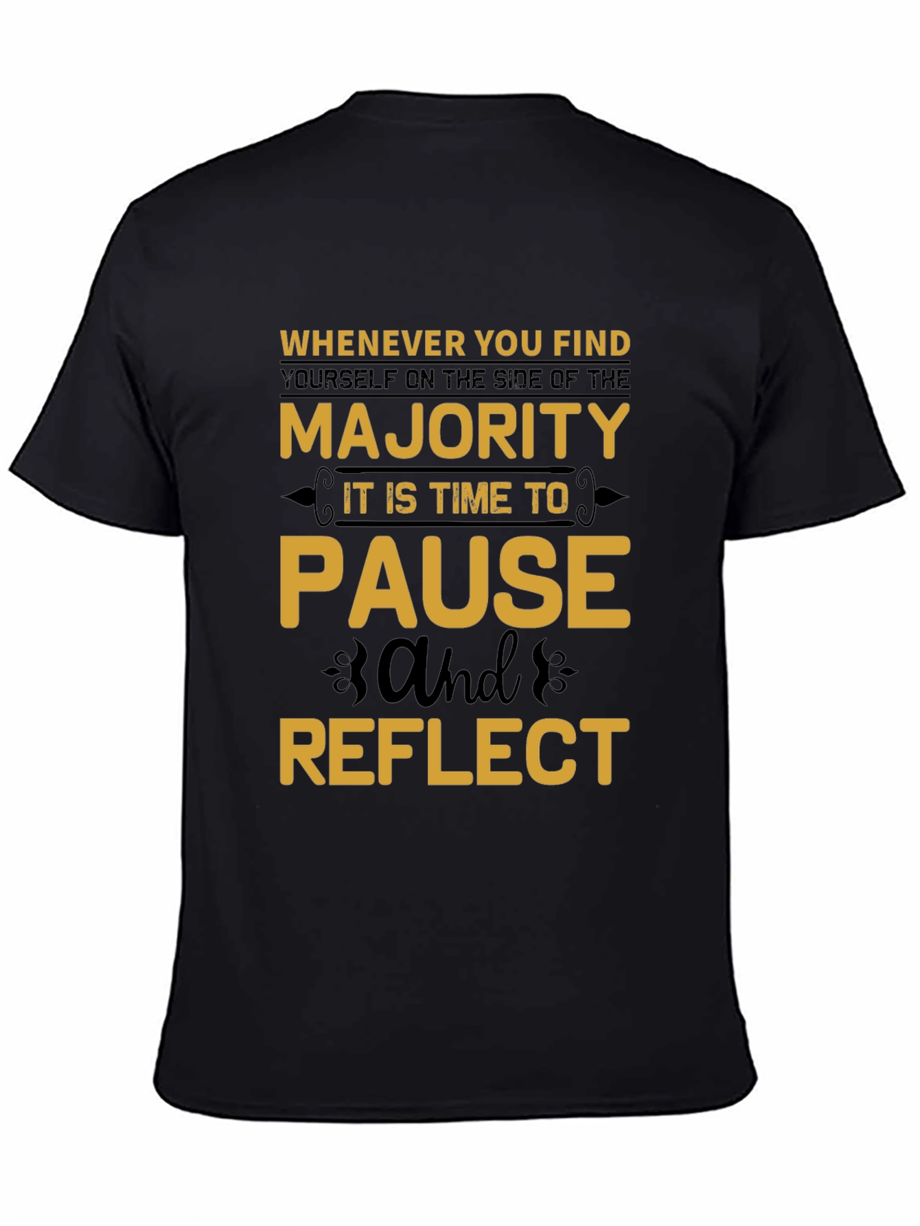 Majority Pause Reflect T-Shirt