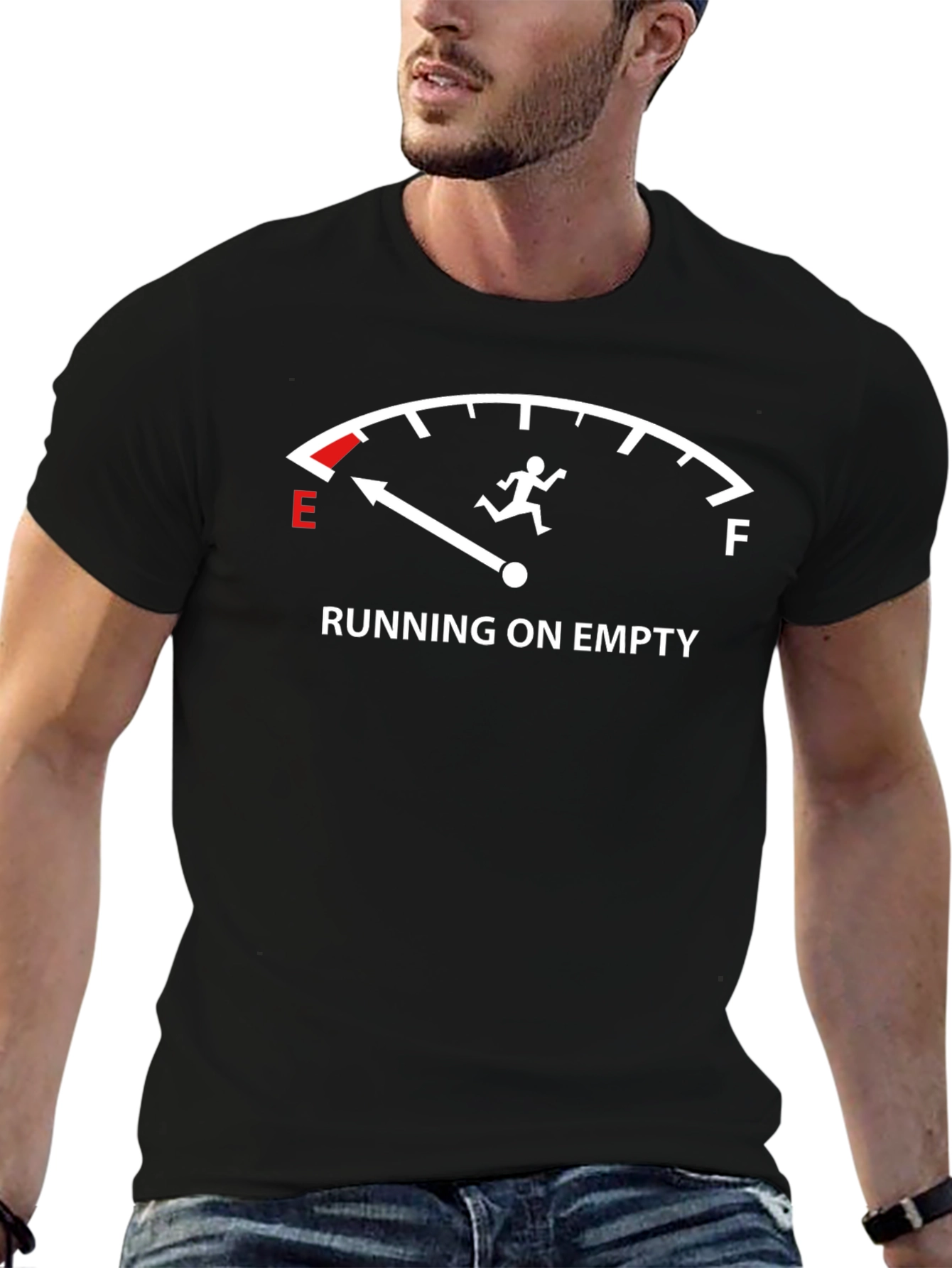 Running on Empty Graphic T-Shirt