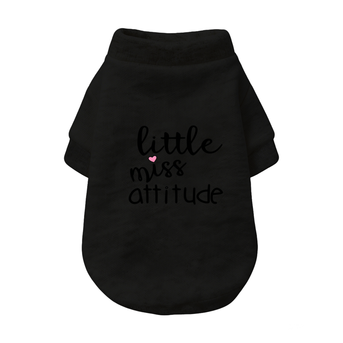 Little Miss Attitude Sassy Girly Pet Cozy Sweater