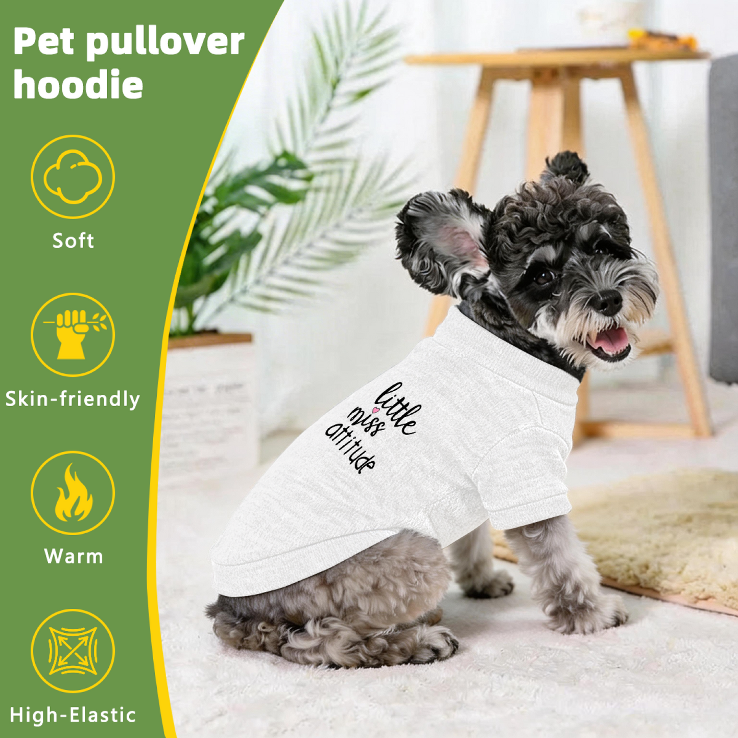 Little Miss Attitude Sassy Girly Pet Cozy Sweater