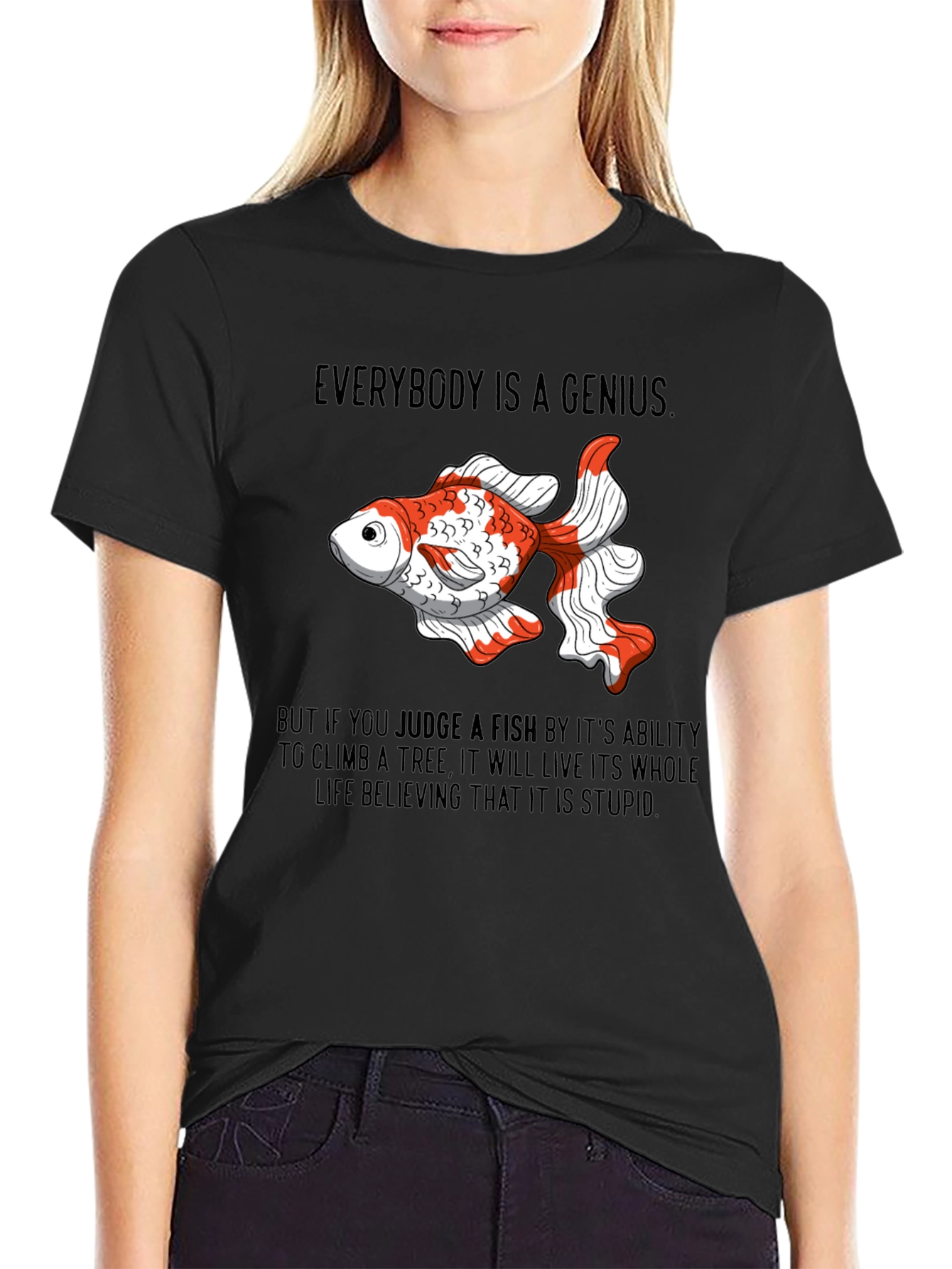 Everybody is a Genius Fish T-Shirt