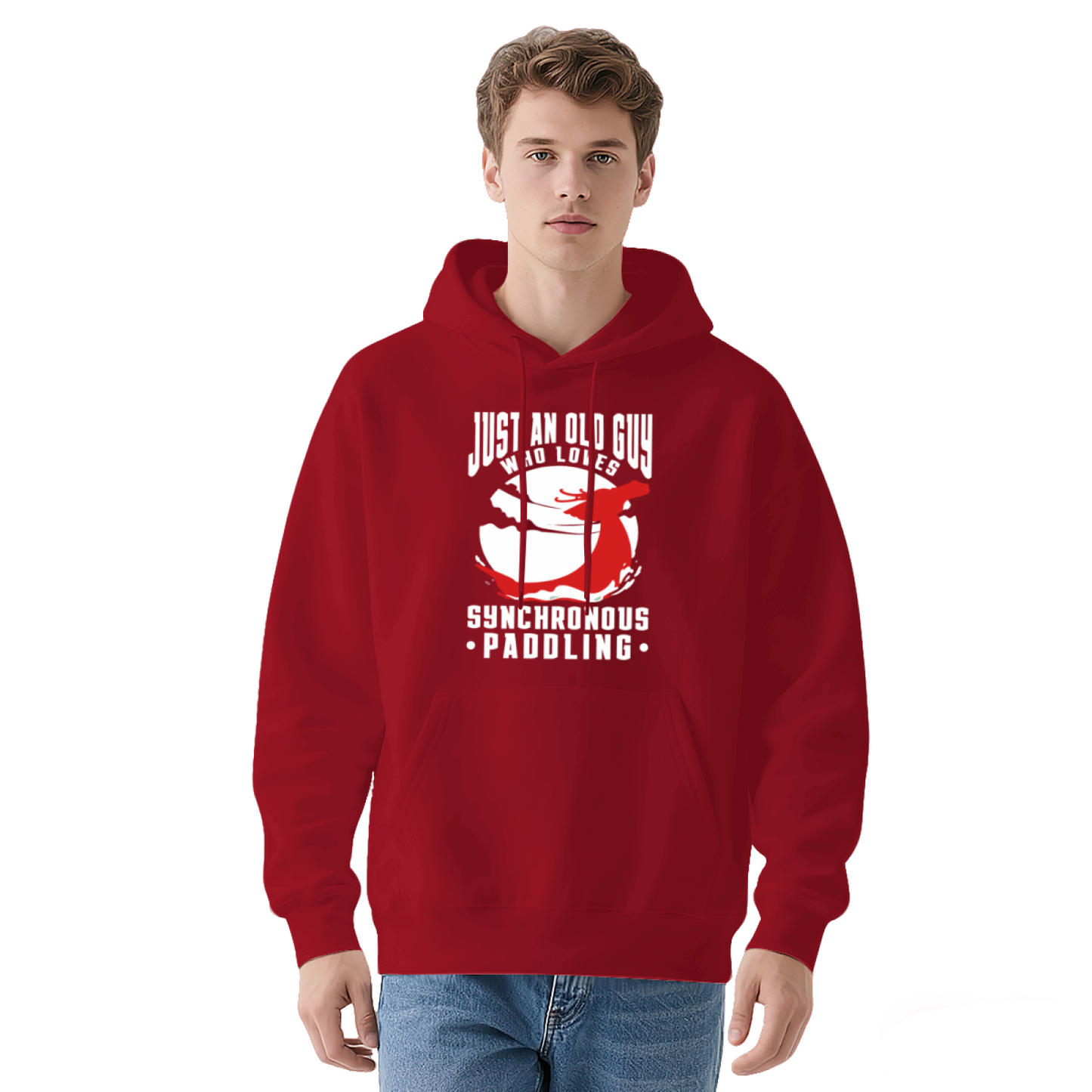 Dragon Boat Synchronous Paddling Hoodie, Comfort For Elder Guys