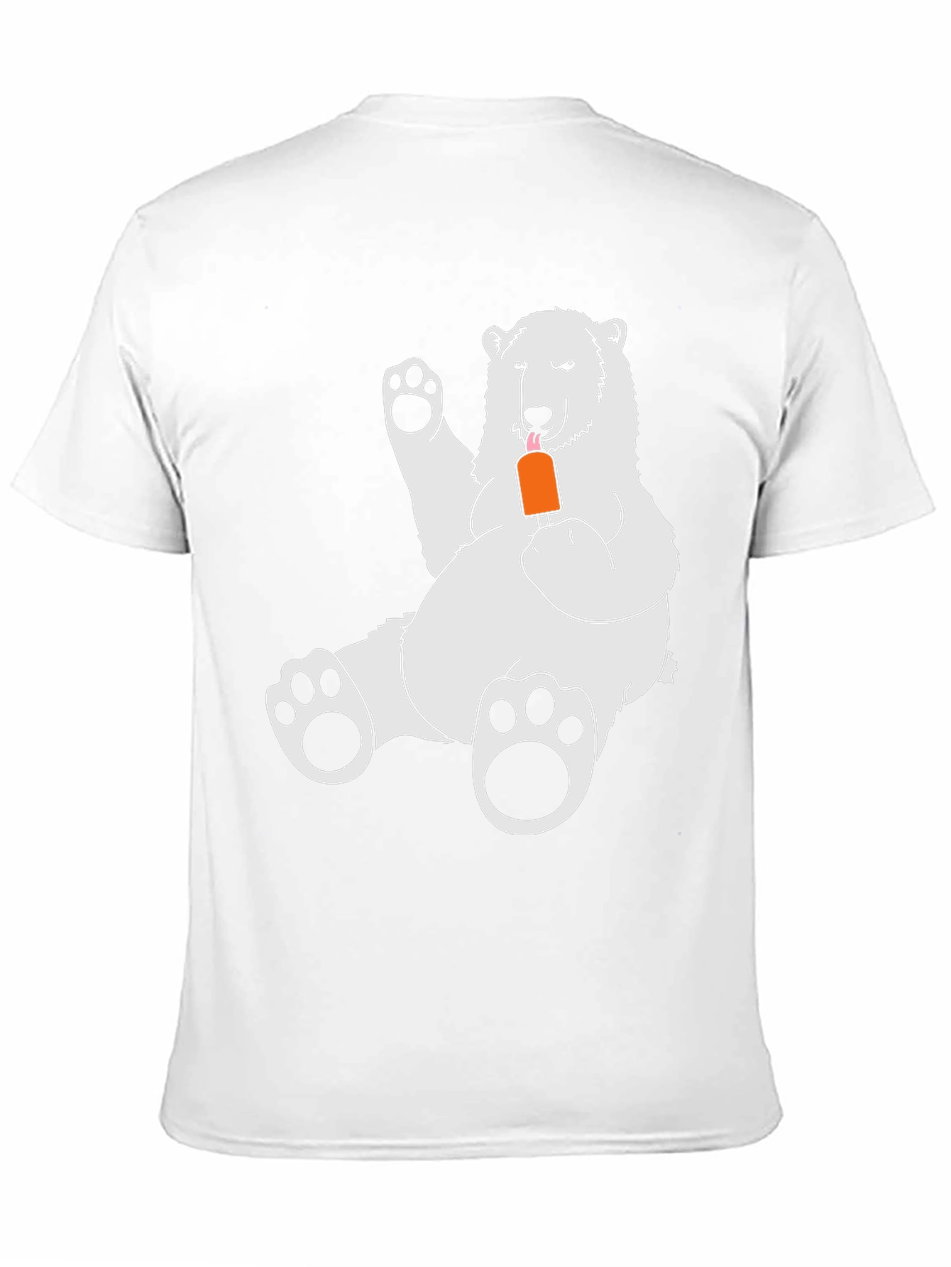 Cool Bear Graphic Tee - Black Cotton Blend
