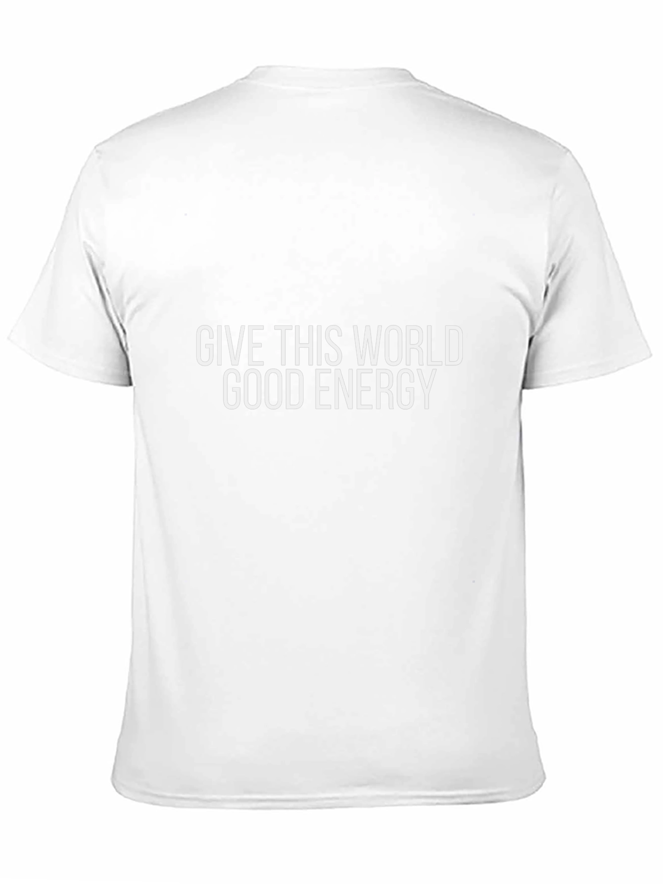 Give This World Good Energy Black T-Shirt
