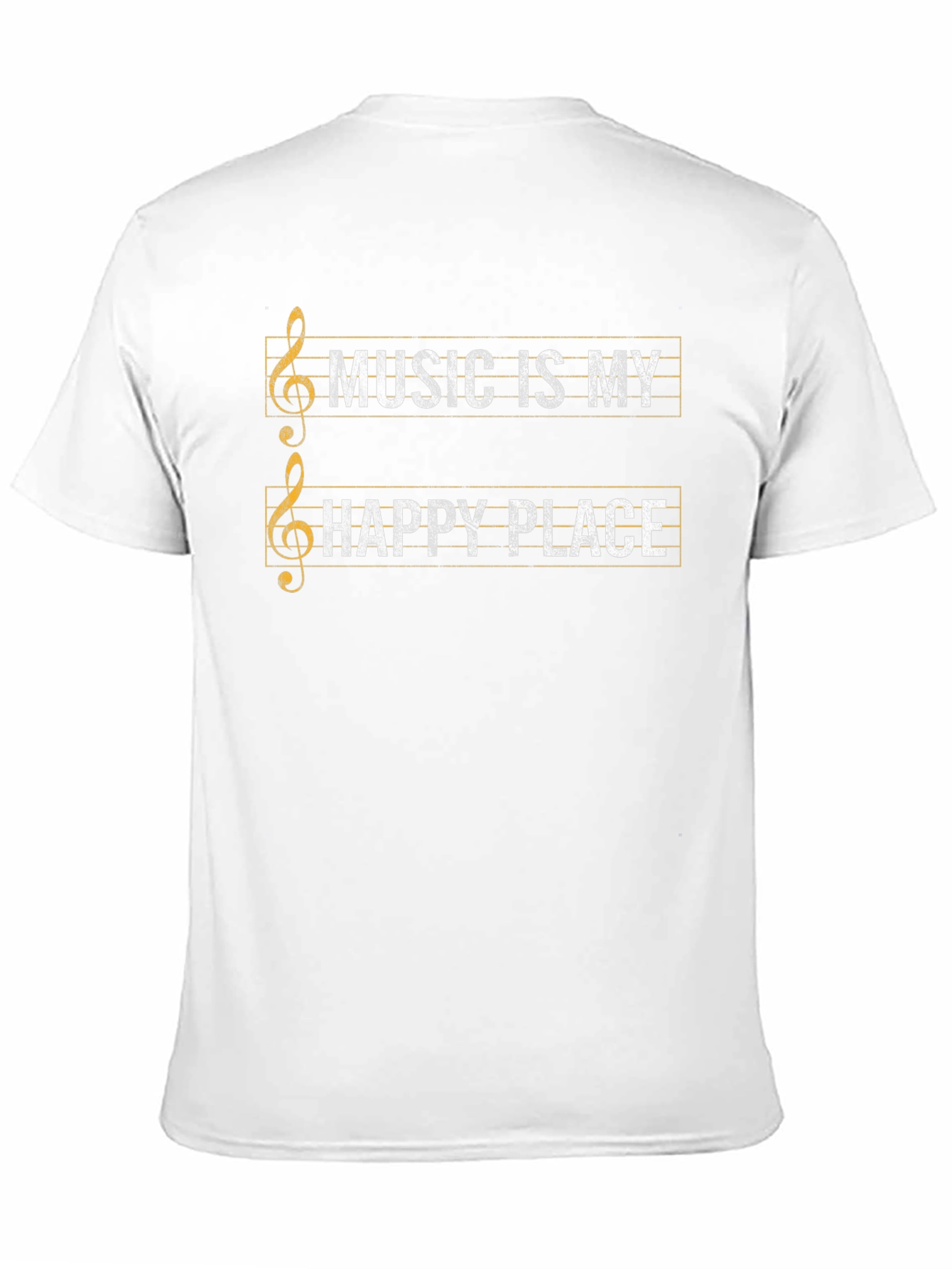 Music is My Happy Place Graphic Tee