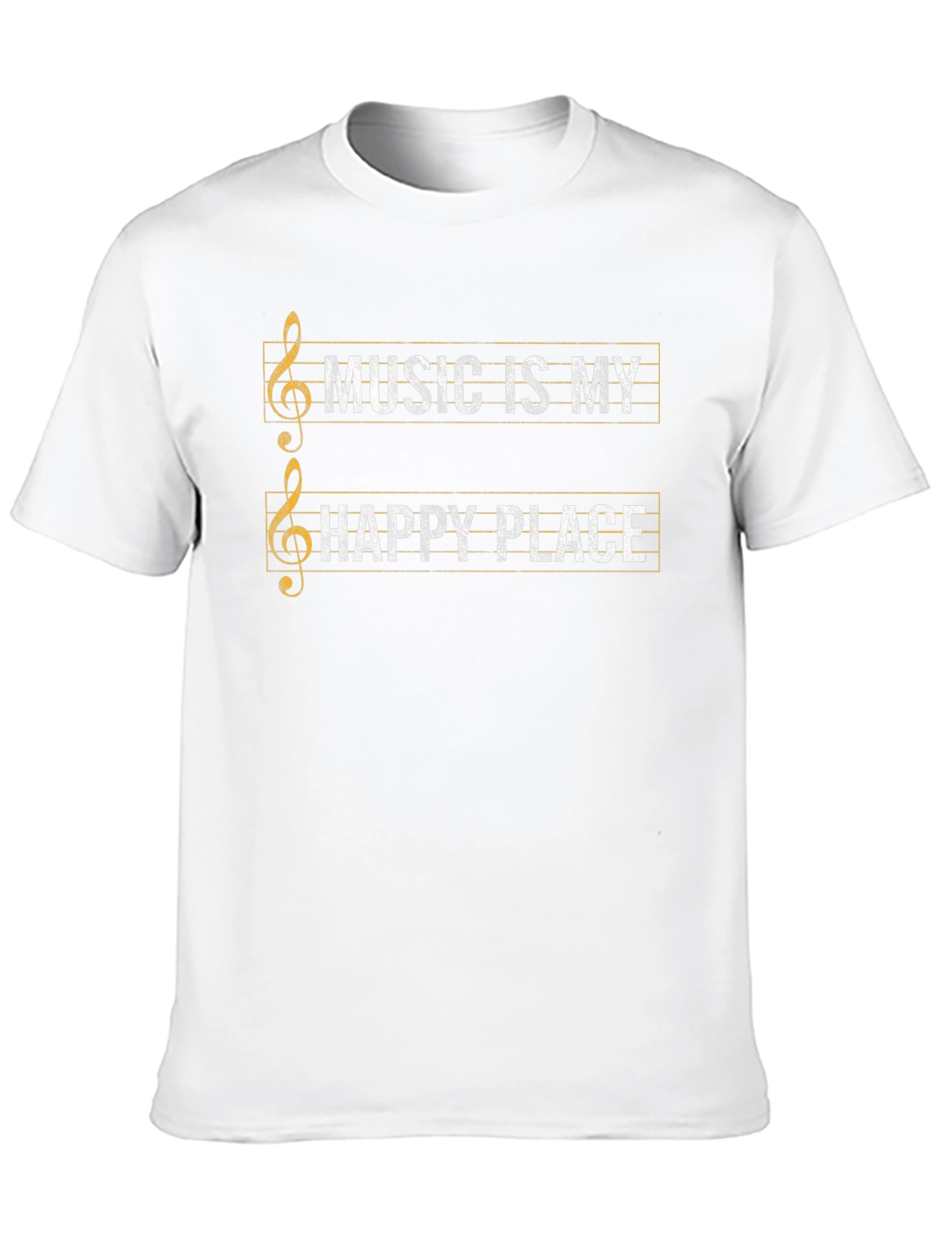 Music is My Happy Place Graphic Tee