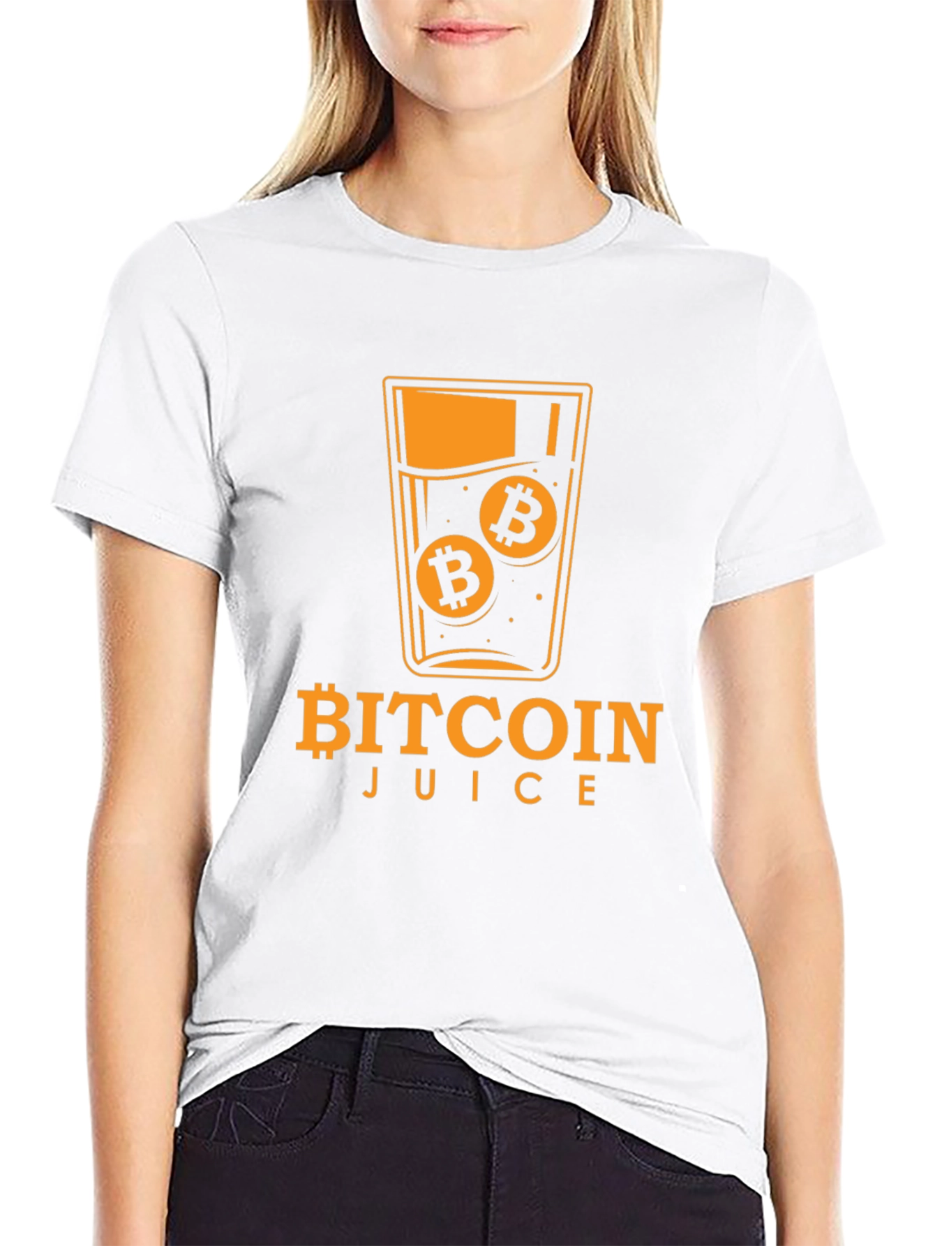 Bitcoin Juice Graphic T-Shirt