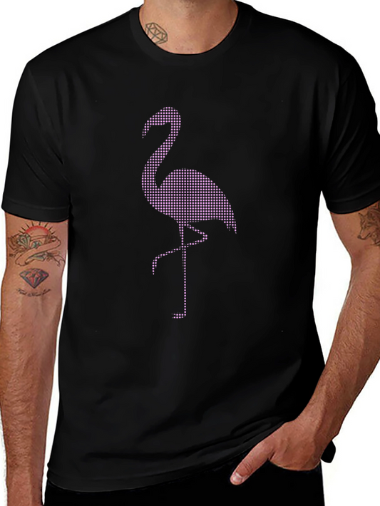 Flamingo Graphic Tee - Stylish Mens T-Shirt