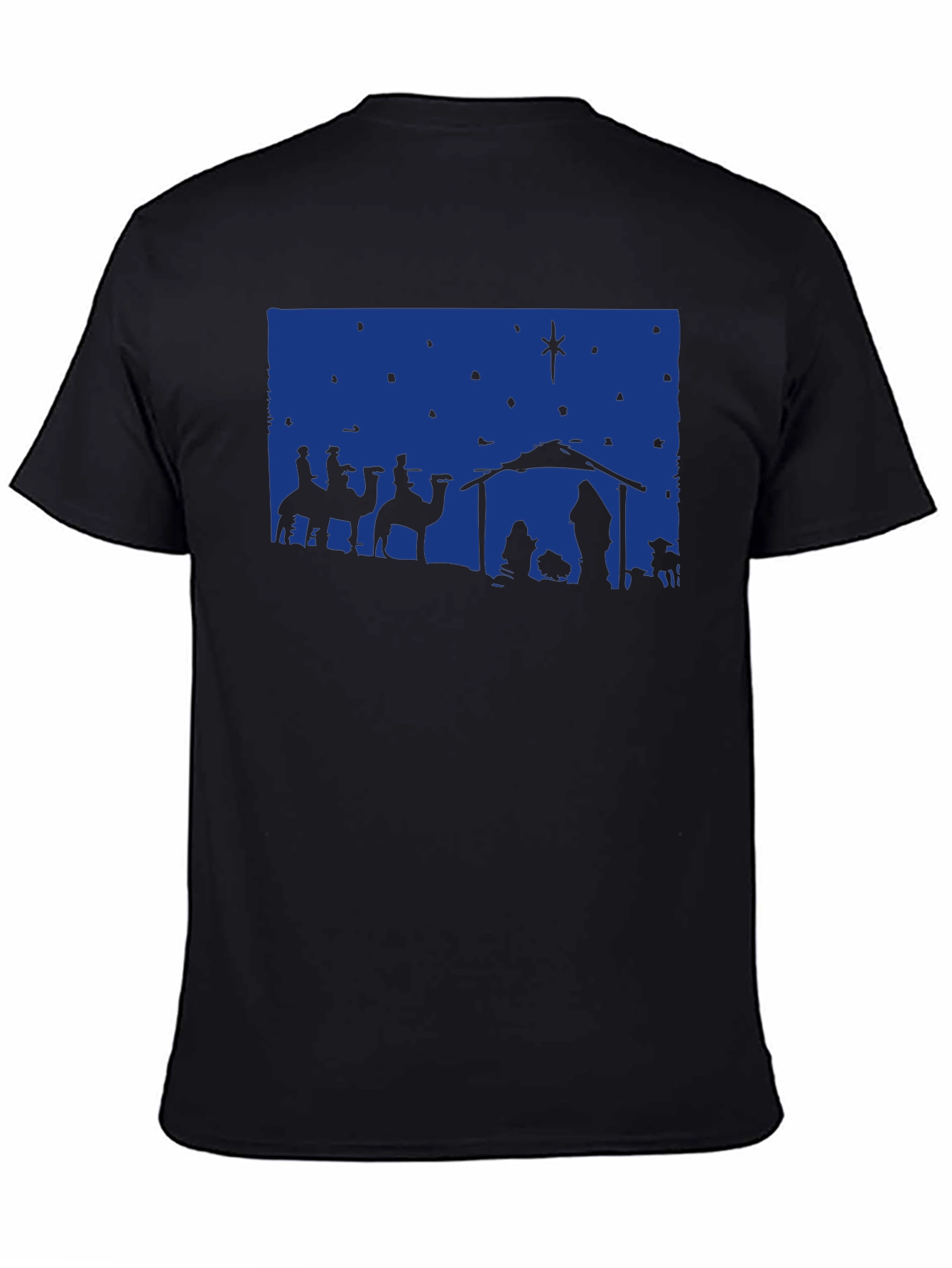 Nativity Scene Graphic Tee - Christmas T-Shirt