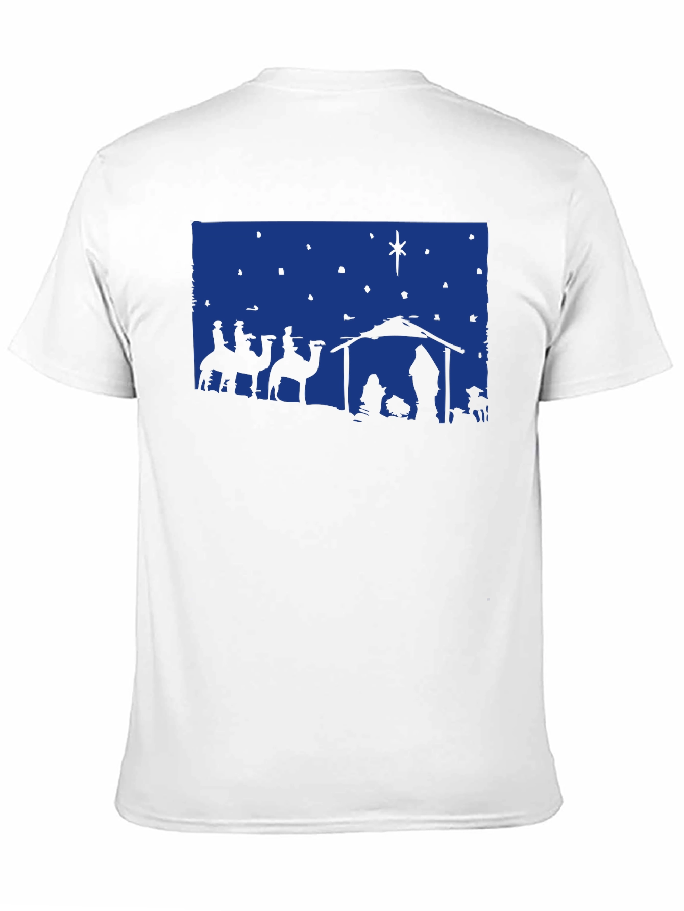 Nativity Scene Graphic Tee - Christmas T-Shirt