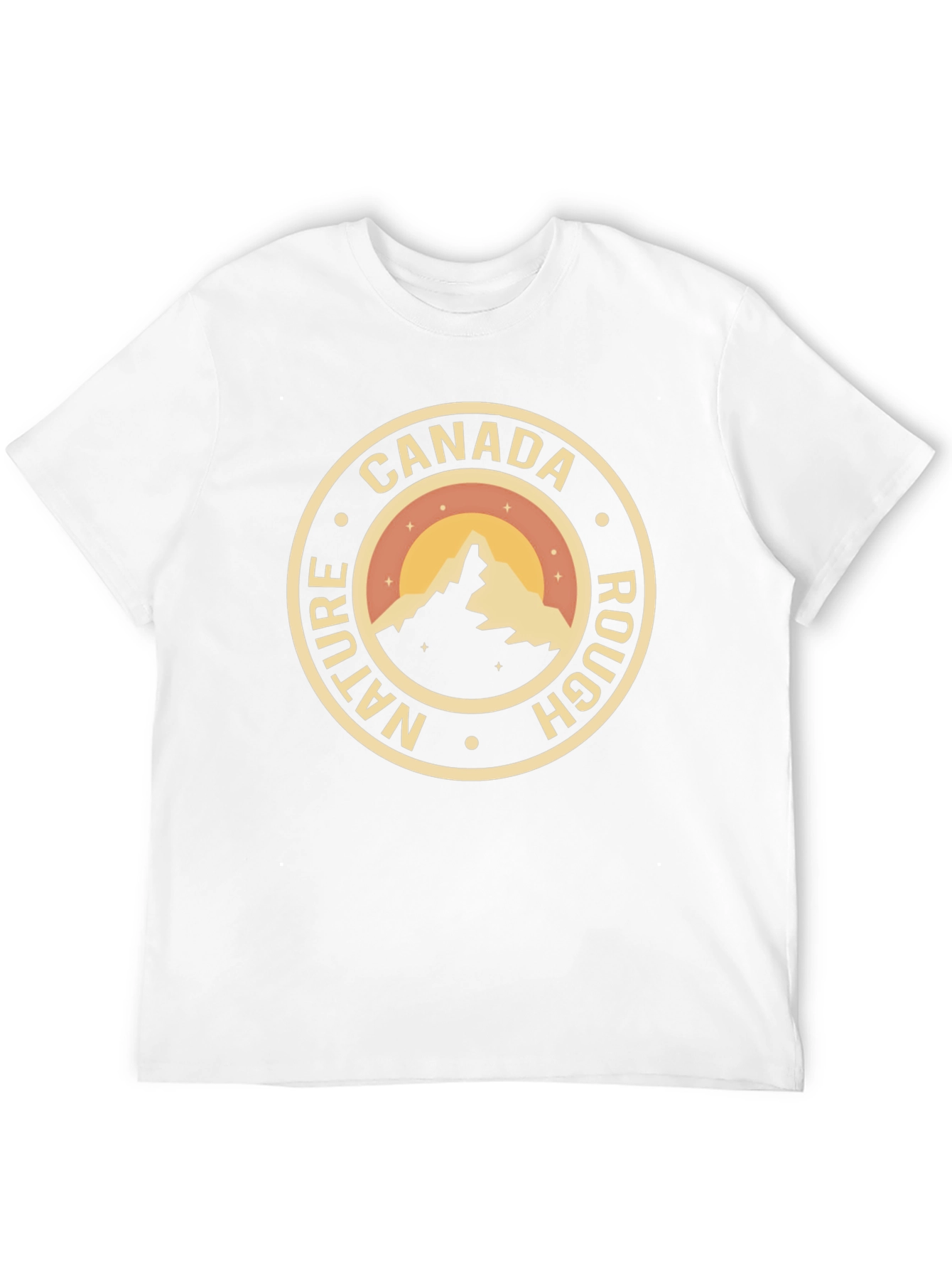 Canada Nature Rough T-Shirt - Black