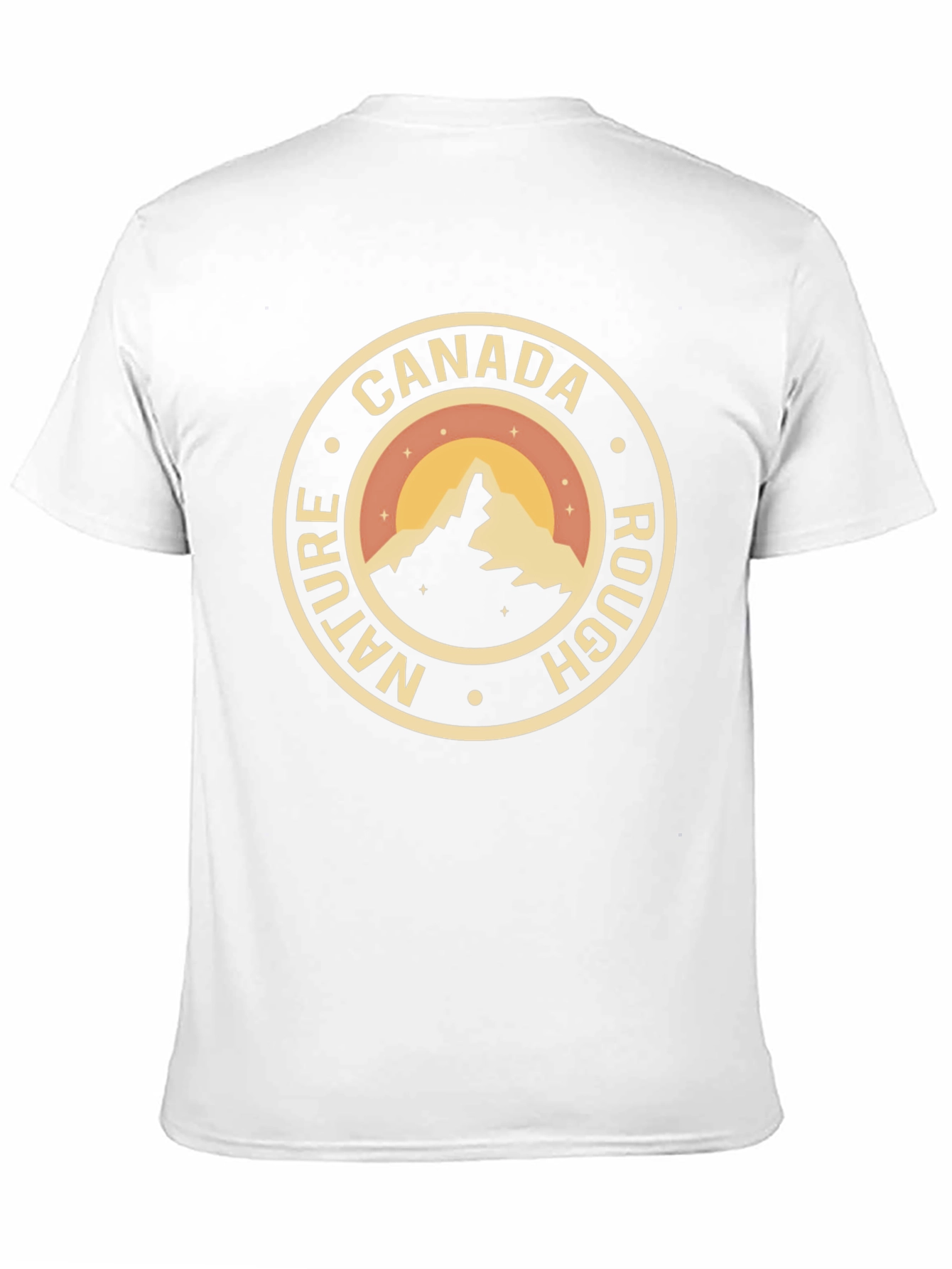 Canada Nature Rough T-Shirt - Black