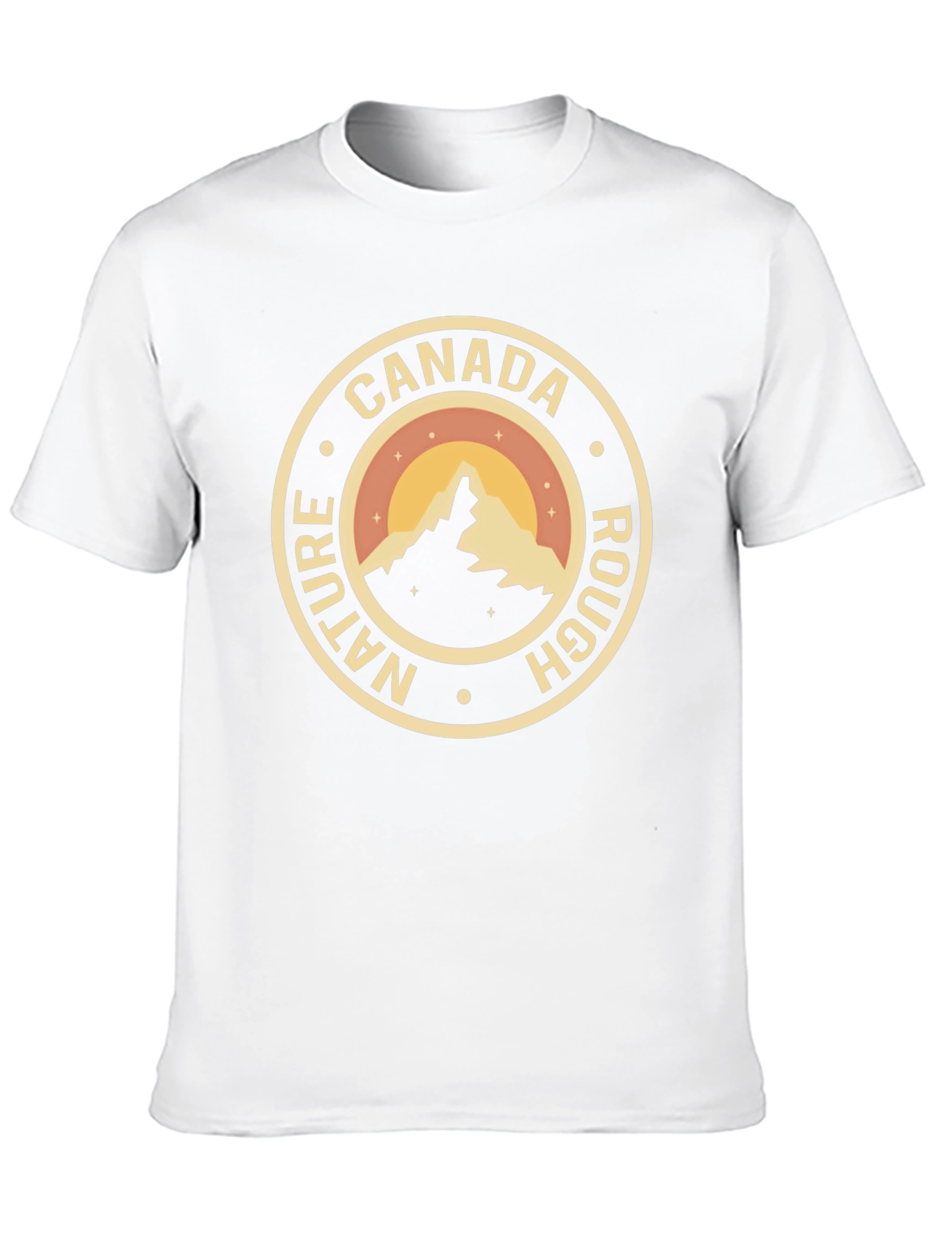 Canada Nature Rough T-Shirt - Black