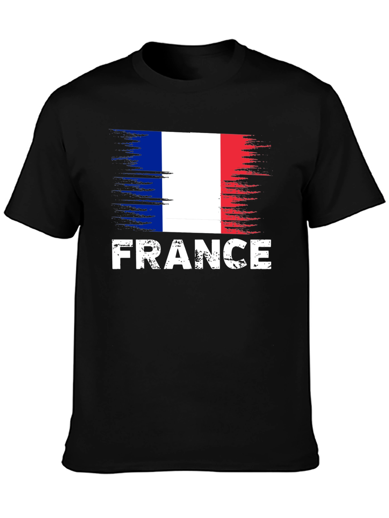 France Flag Graphic T-Shirt - Patriotic Tee