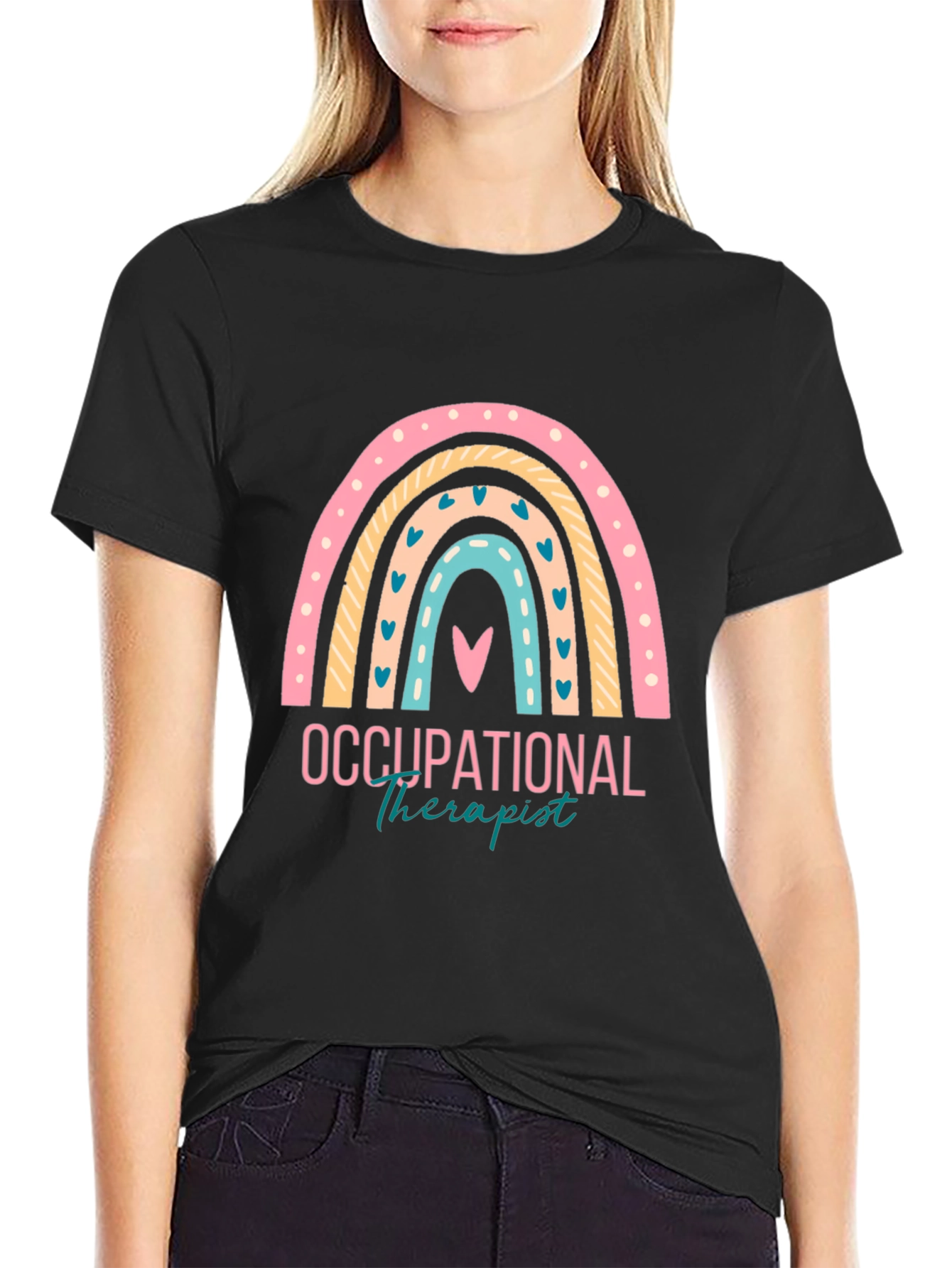 Occupational Therapist Rainbow T-Shirt