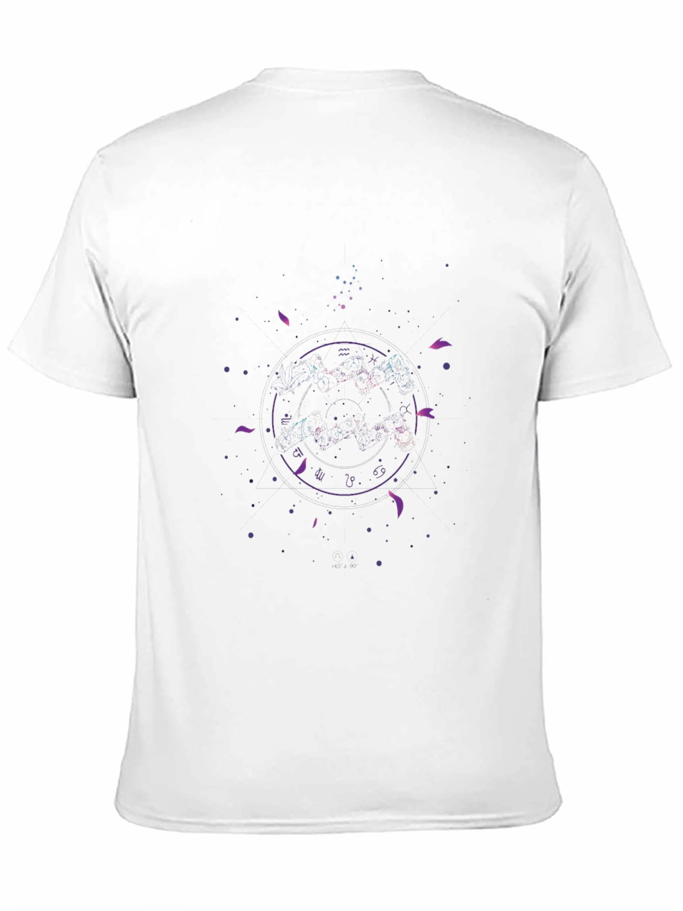 Cosmic Zodiac Black T-Shirt