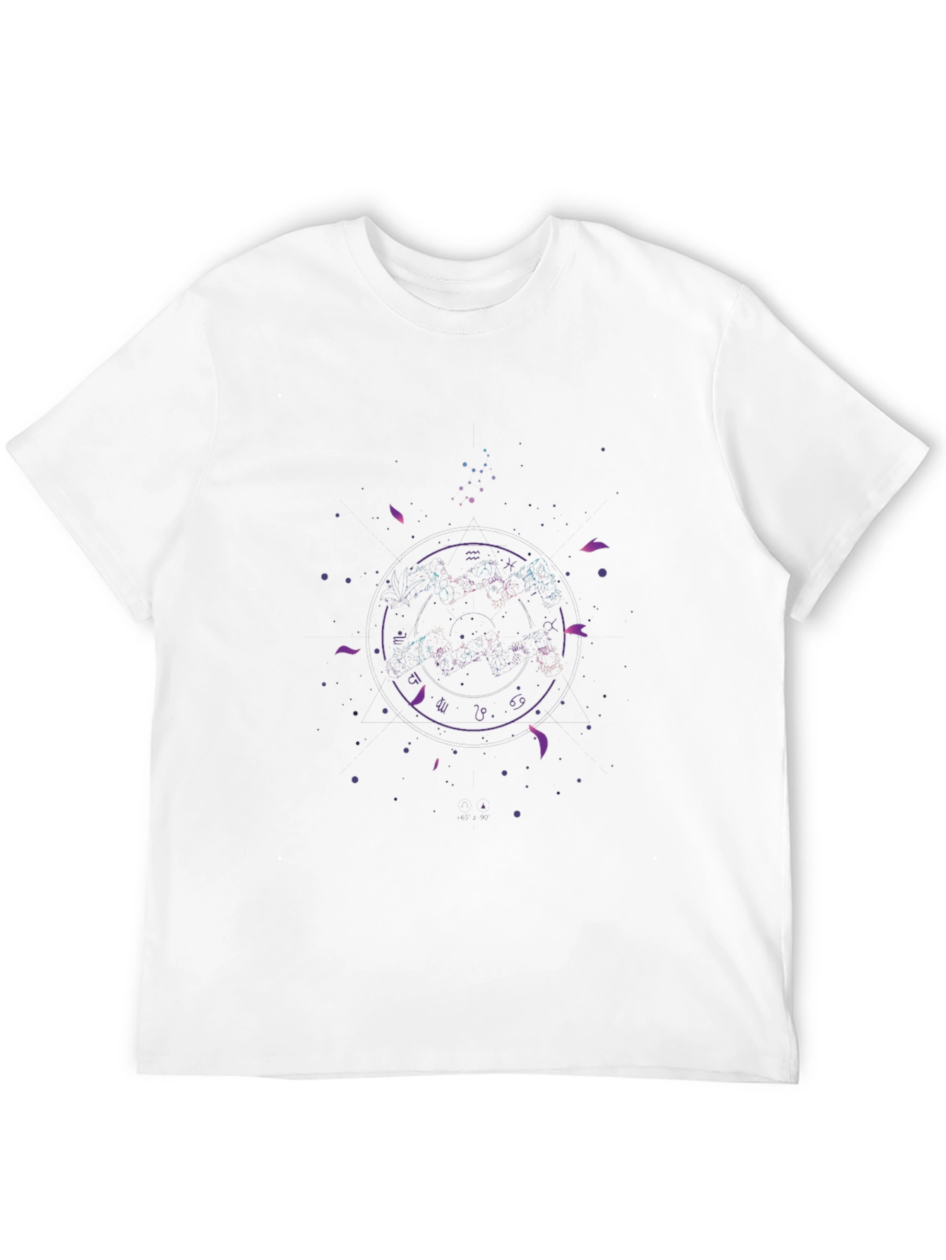 Cosmic Zodiac Black T-Shirt