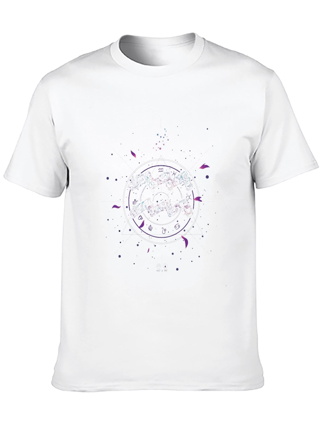 Cosmic Zodiac Black T-Shirt