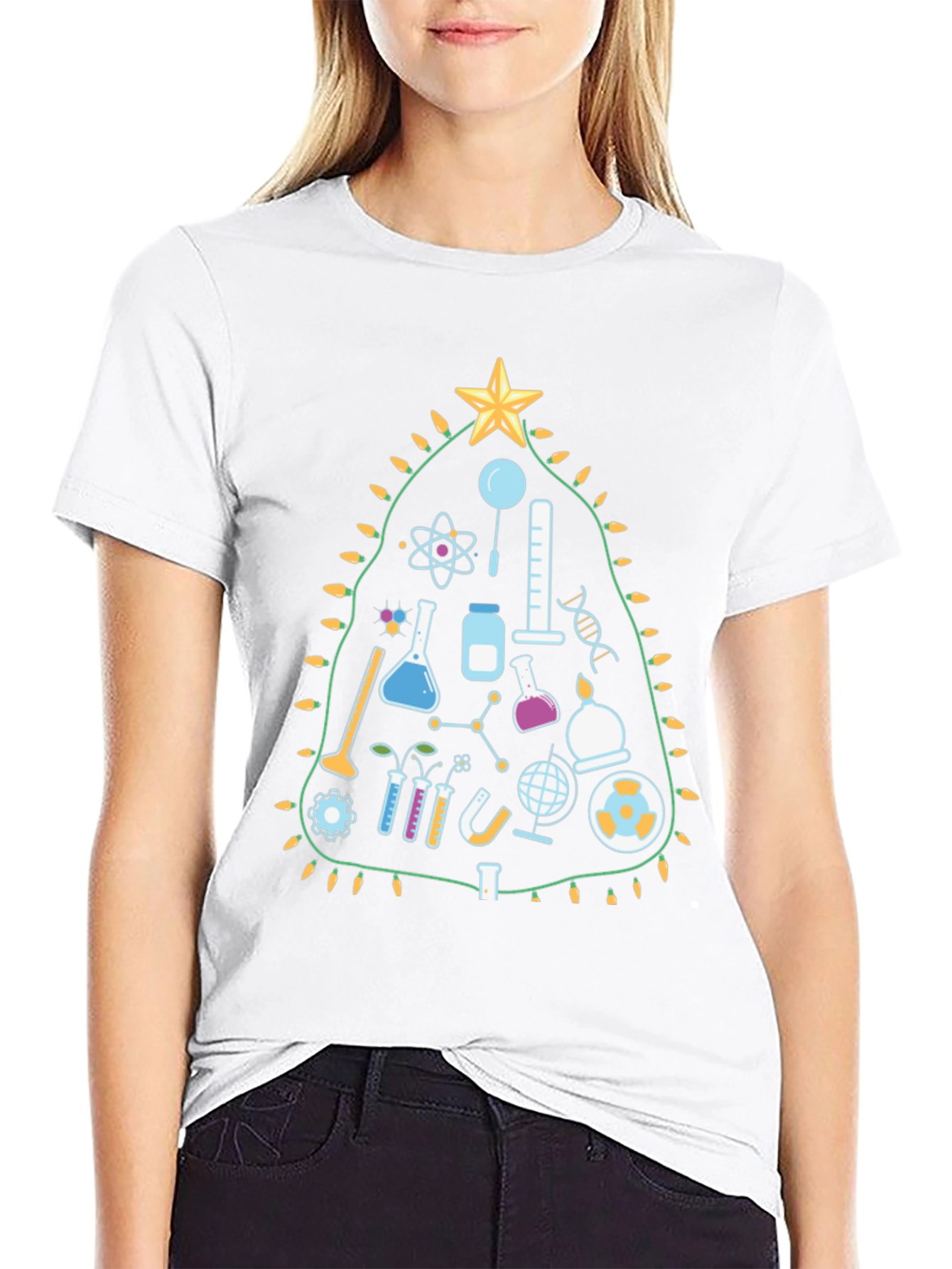 Science Christmas Tree T-Shirt