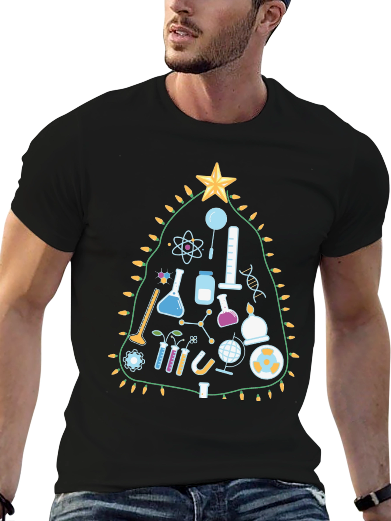 Science Christmas Tree T-Shirt