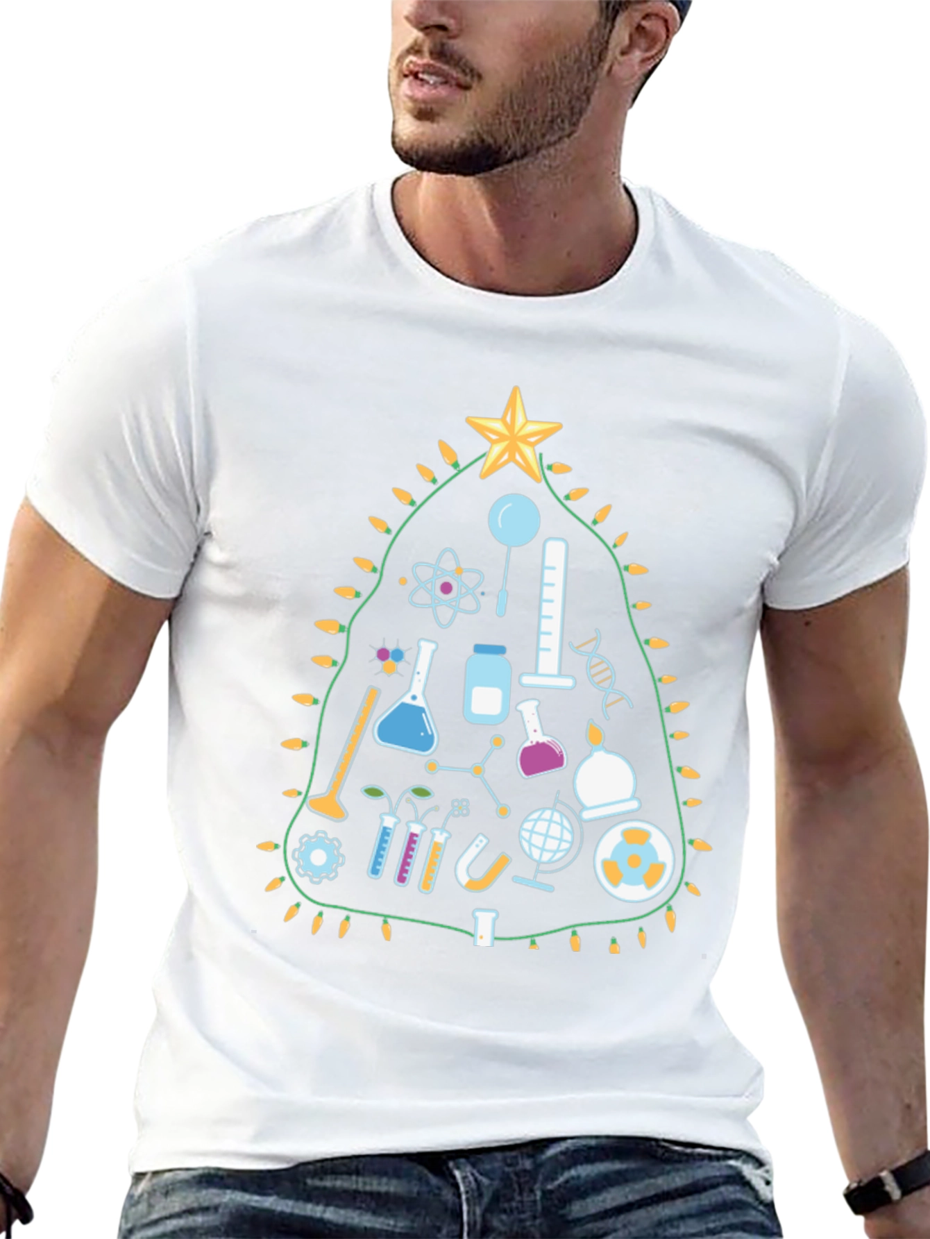 Science Christmas Tree T-Shirt