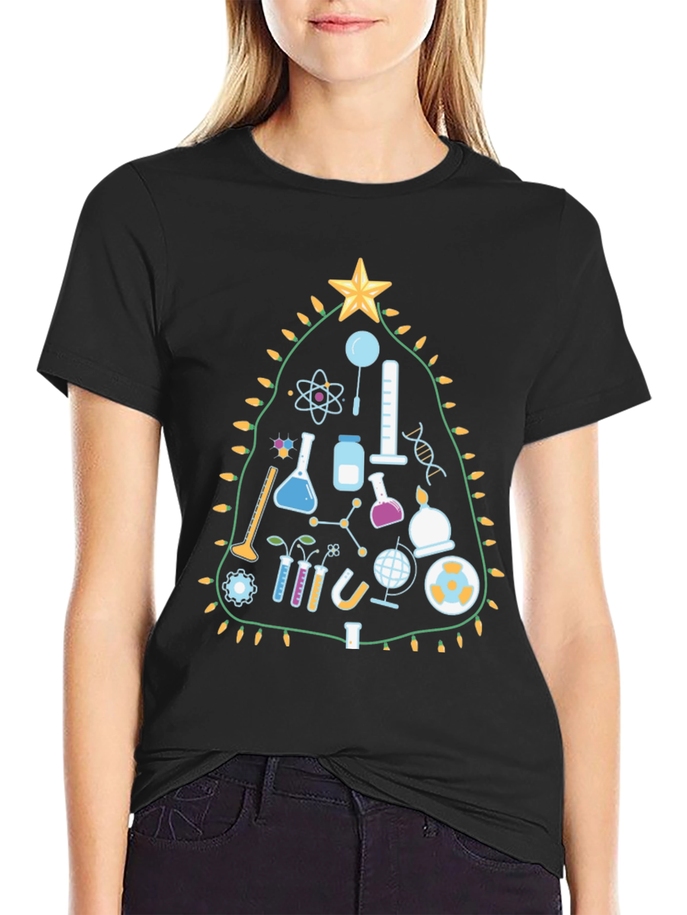 Science Christmas Tree T-Shirt