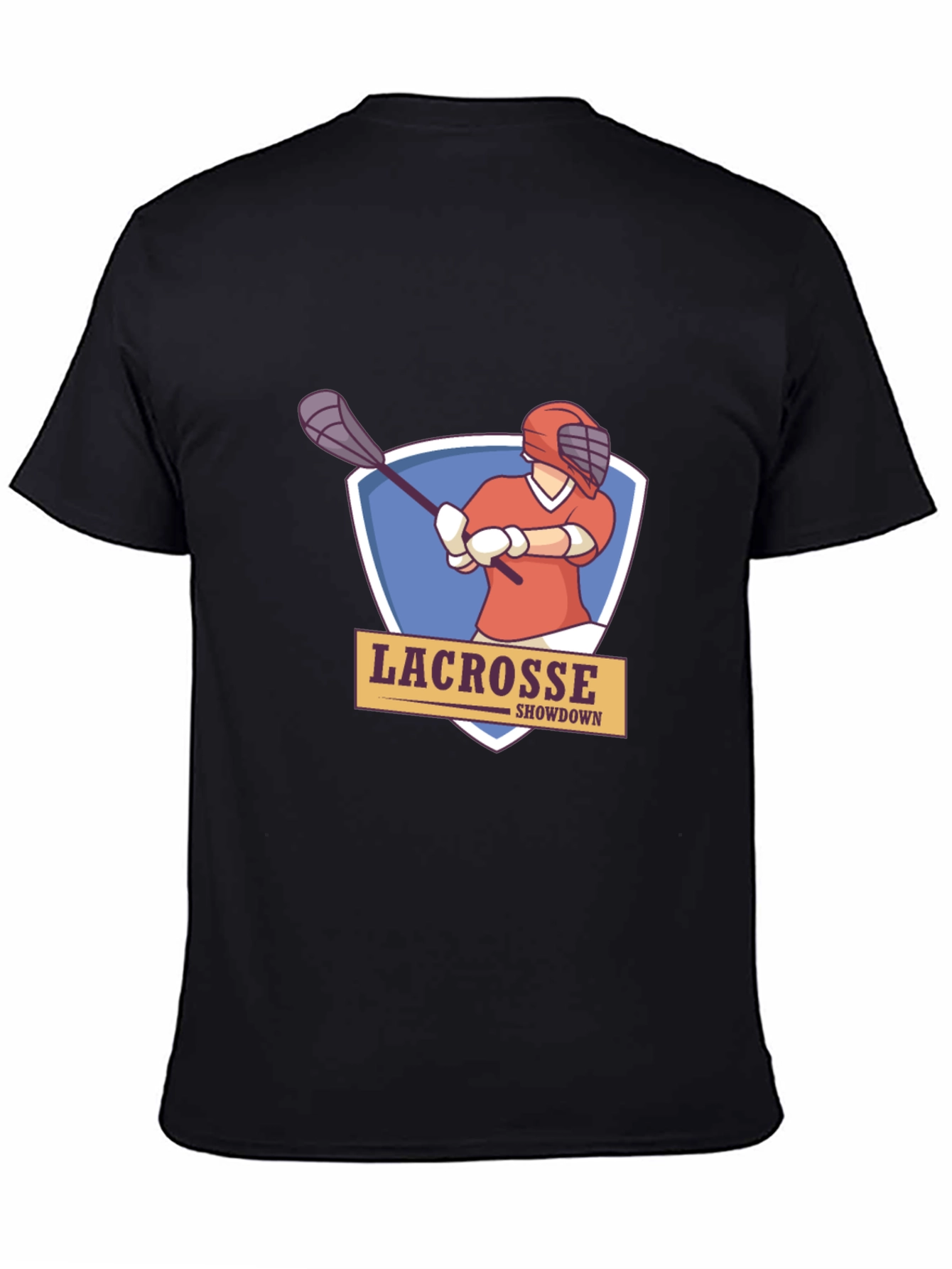 Lacrosse Showdown T-Shirt - Premium Cotton Blend