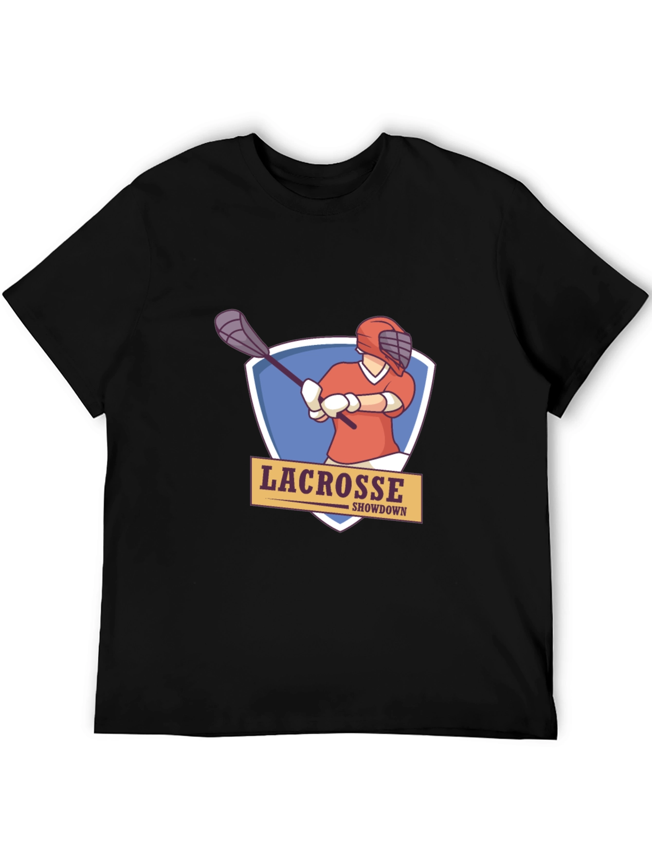 Lacrosse Showdown T-Shirt - Premium Cotton Blend