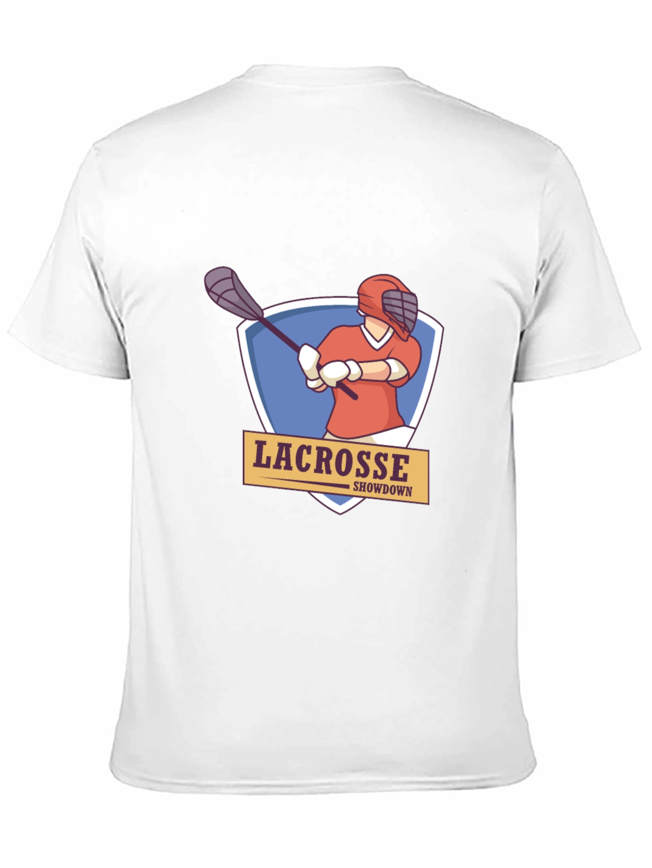 Lacrosse Showdown T-Shirt - Premium Cotton Blend