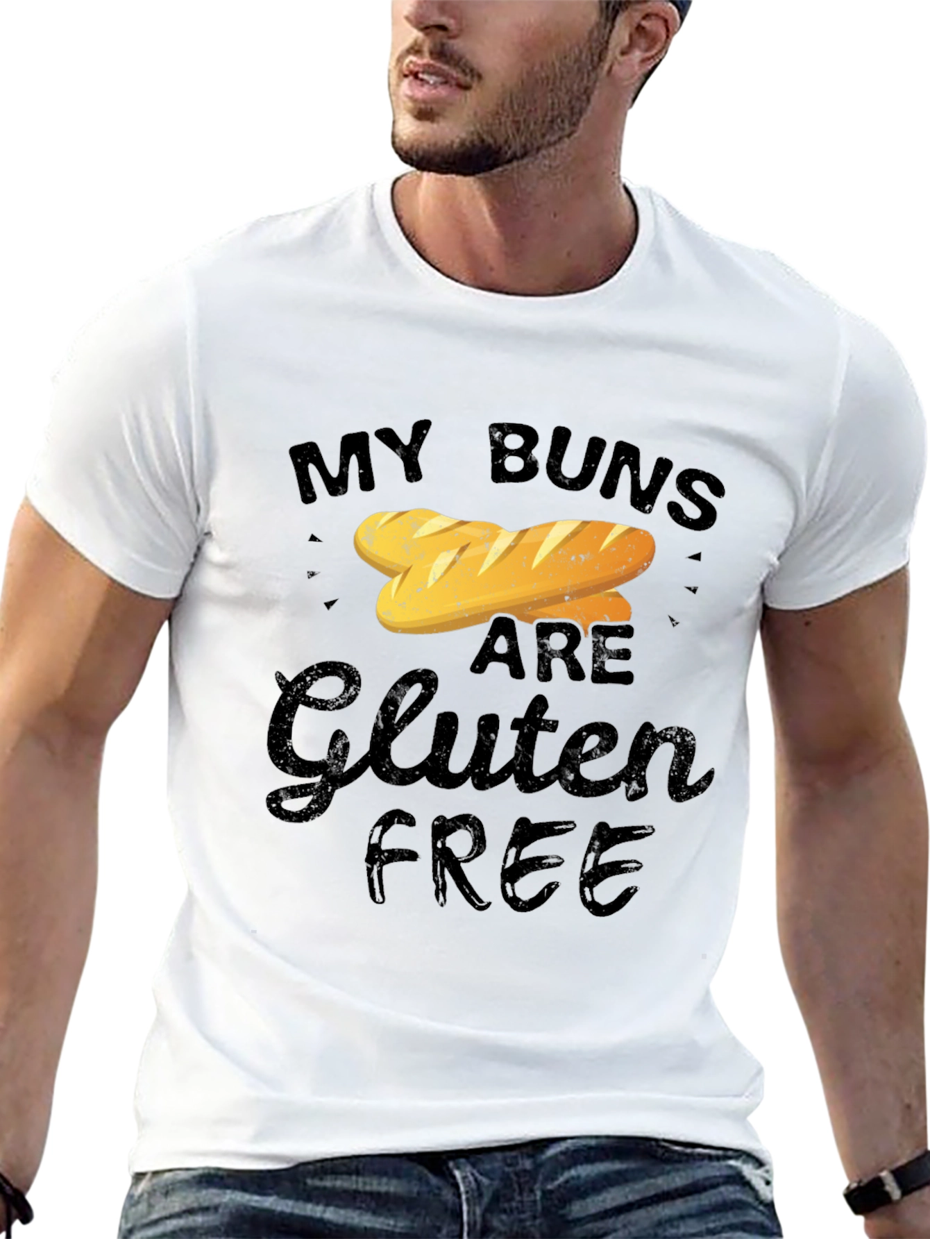 My Buns Are Gluten Free Funny T-Shirt