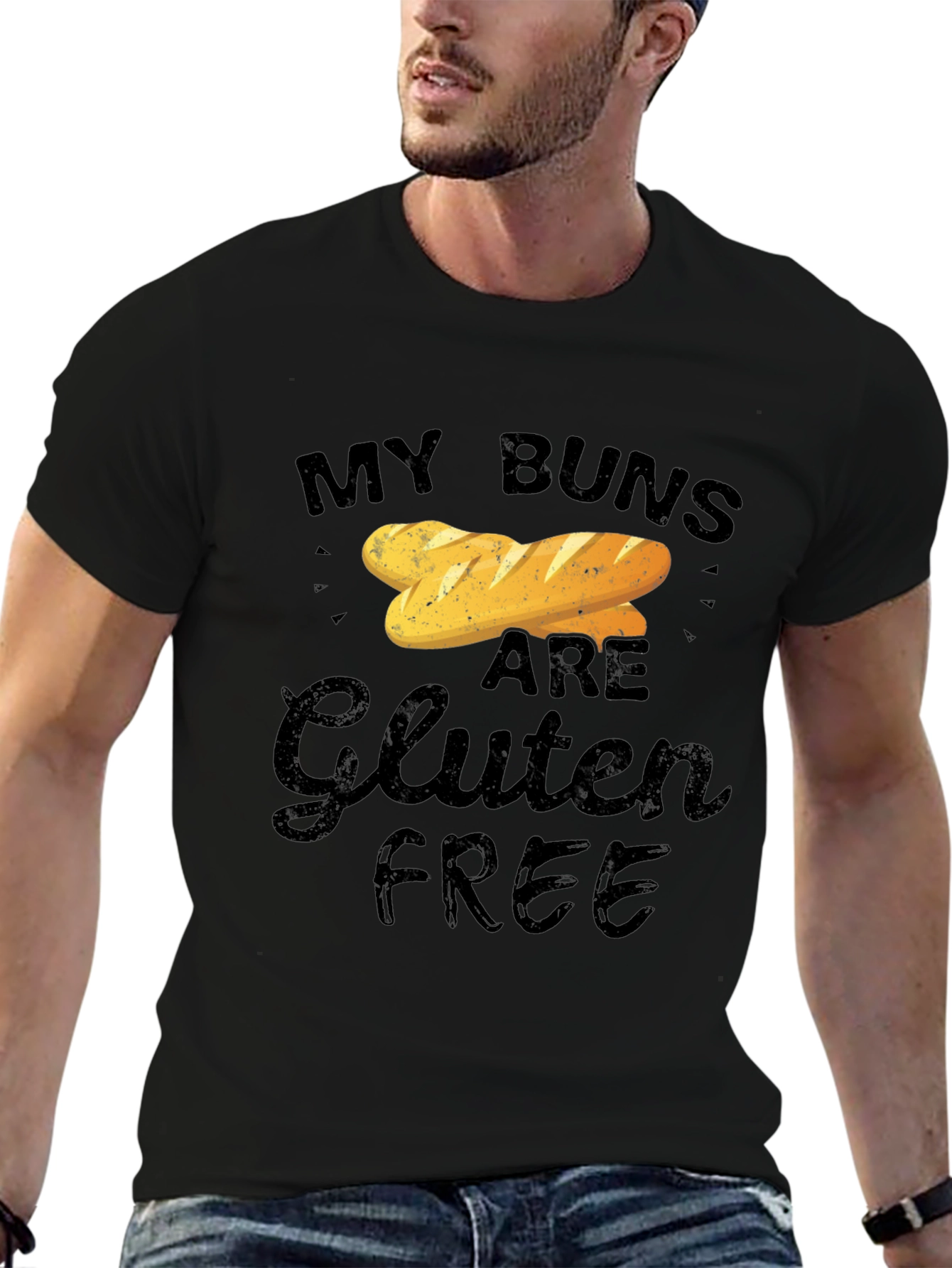 My Buns Are Gluten Free Funny T-Shirt