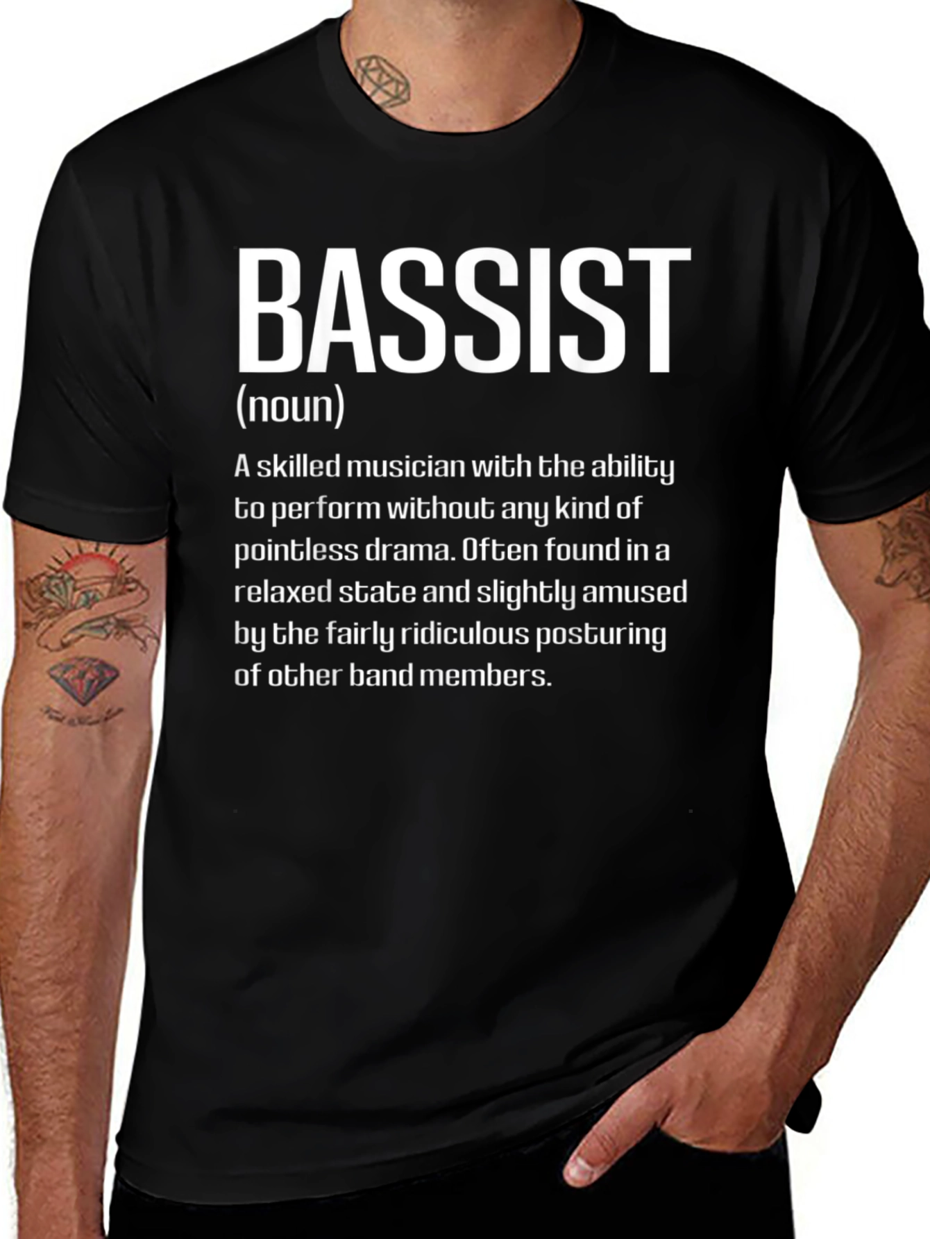 Bassist Definition Graphic T-Shirt
