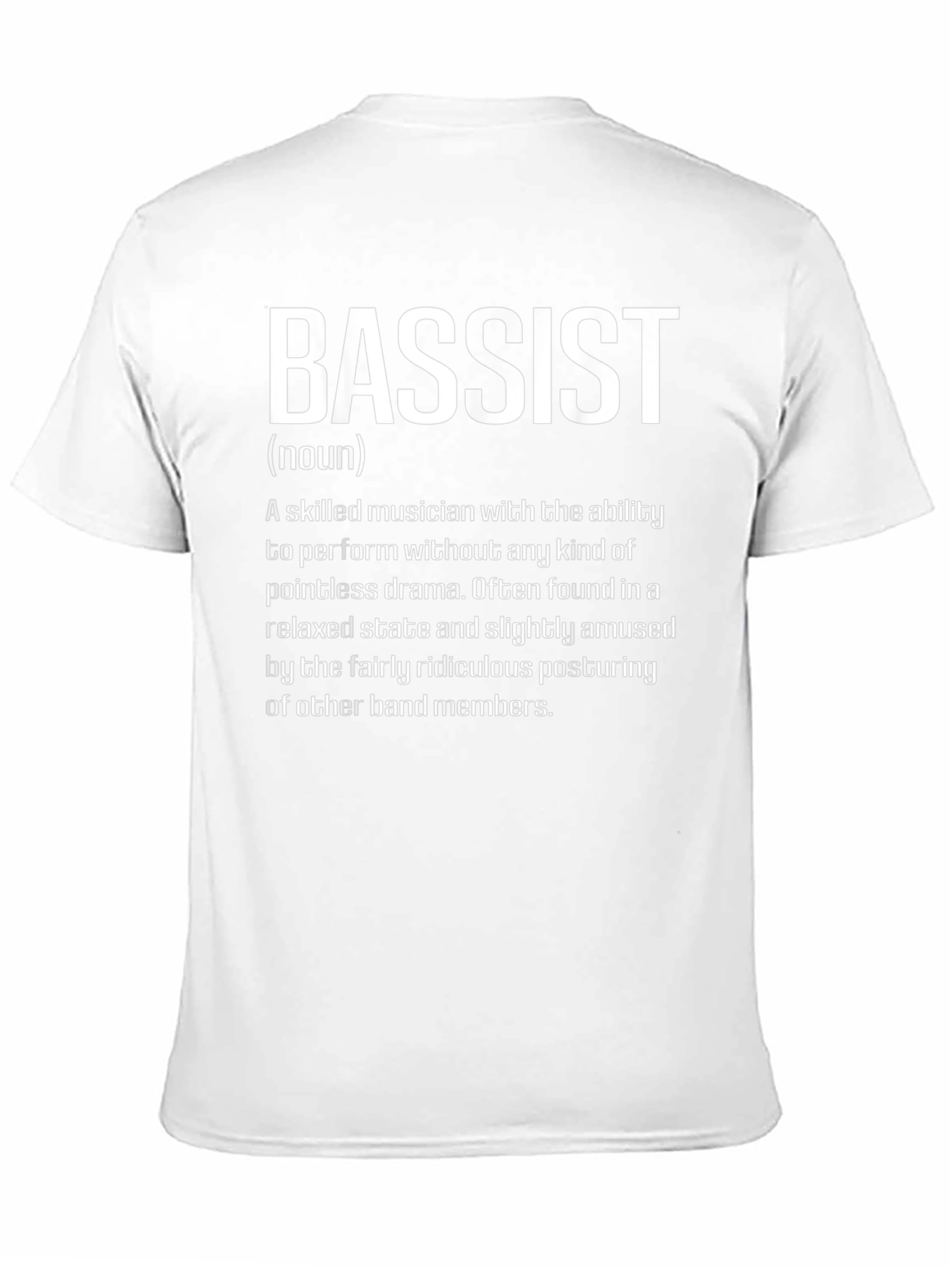 Bassist Definition Graphic T-Shirt